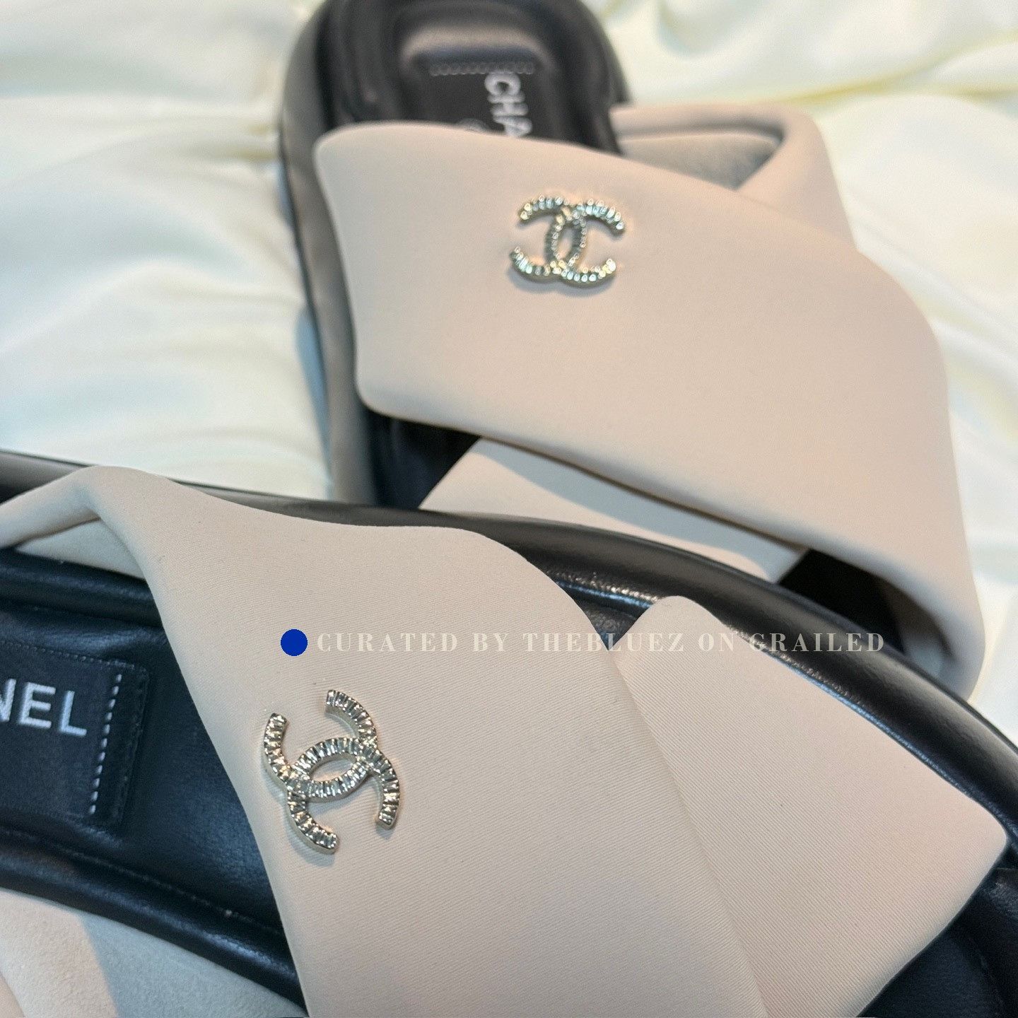 Chanel Chanel Double C Gold Logo Slippers Size US 4 / IT 34 - 8 Thumbnail