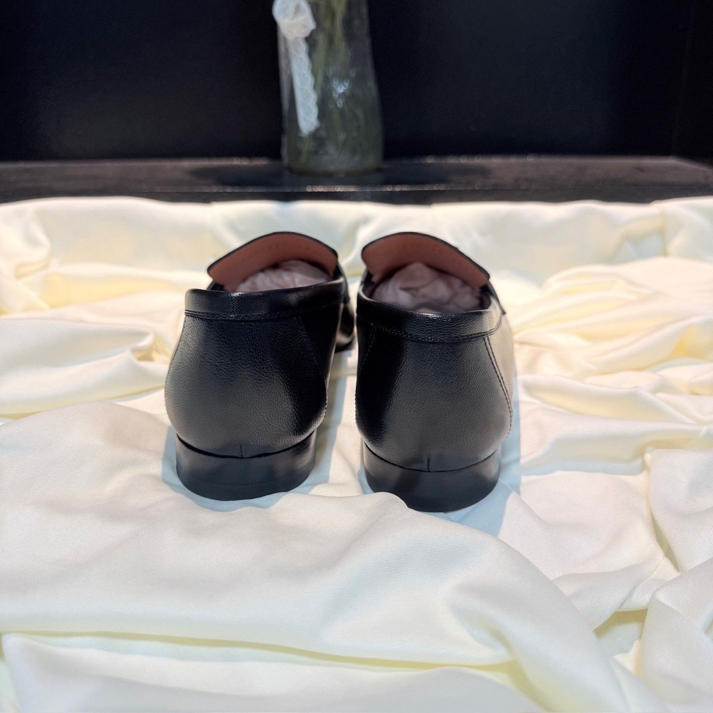 Hermes Hermes Black Silver H Buckle Loafer Size US 7.5 / IT 37.5 - 3 Thumbnail