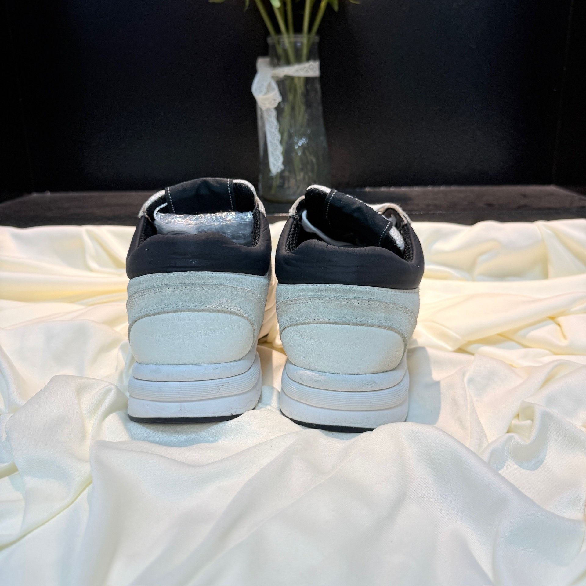 Chanel Chanel Black White Panda CC Sneakers Size US 6.5 / IT 36.5 - 3 Thumbnail