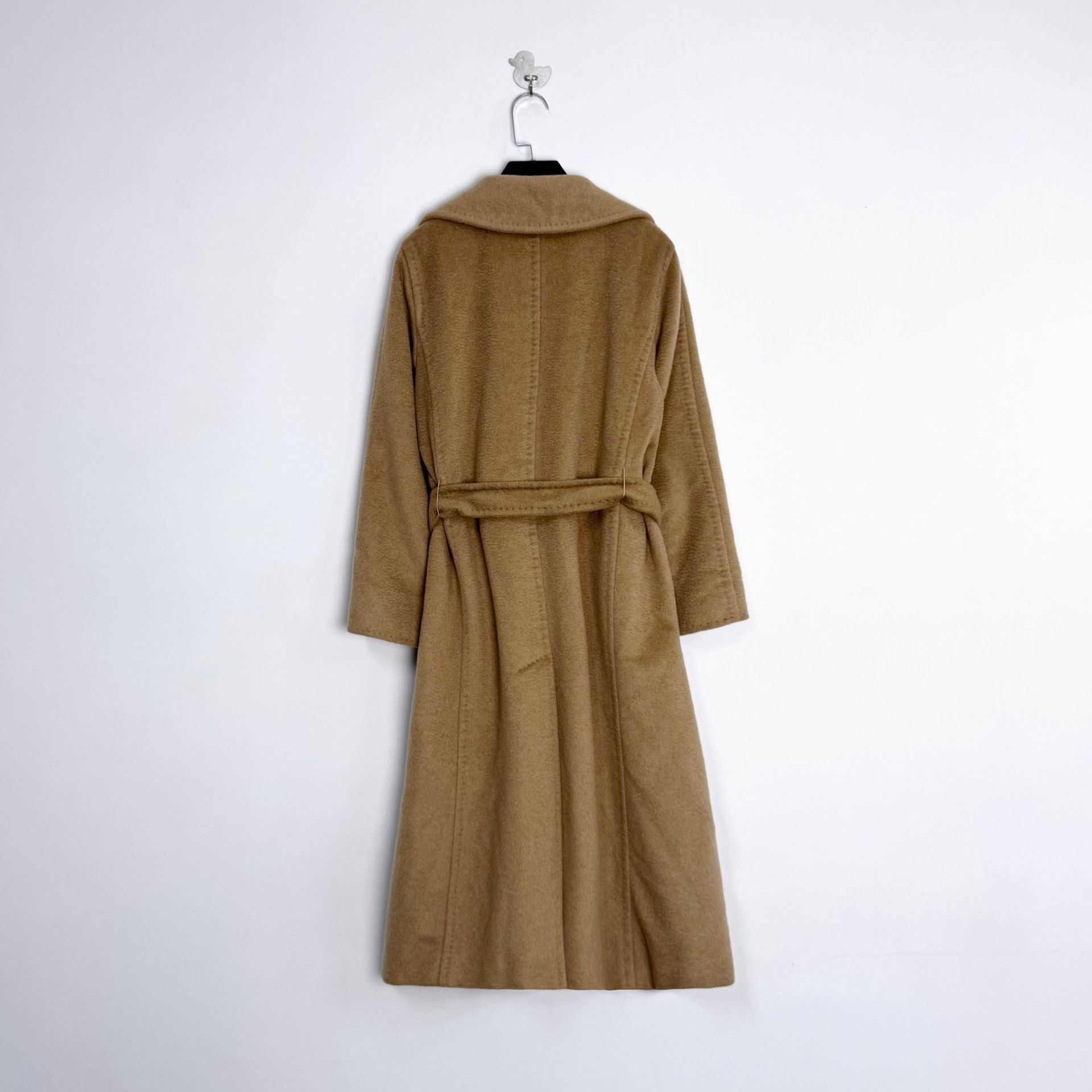 Max Mara MaxMara Manuela Camel Lapel Belted Coat Size S / US 4 / IT 40 - 2 Thumbnail
