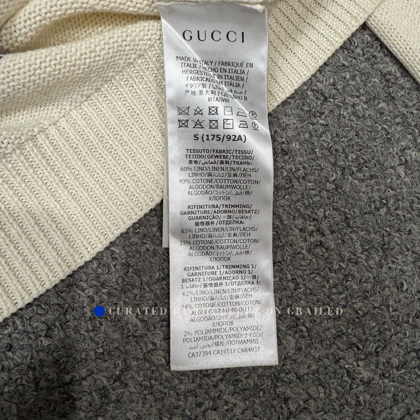 Gucci Gucci Embroidered White Knit Top Size S / US 4 / IT 40 - 4 Thumbnail