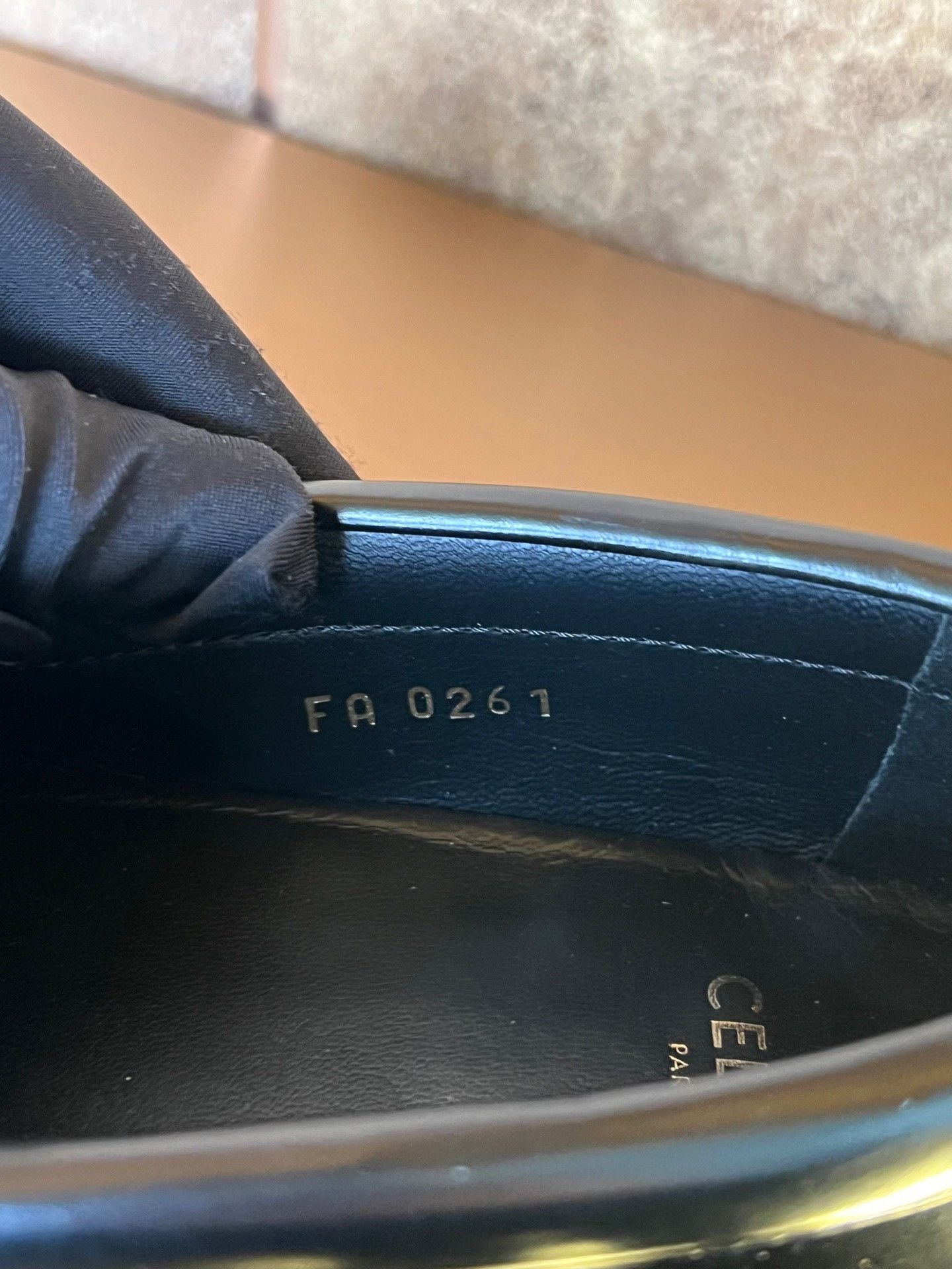 Celine Celine Triomphe Leather Loafer Size US 4 / IT 34 - 8 Thumbnail