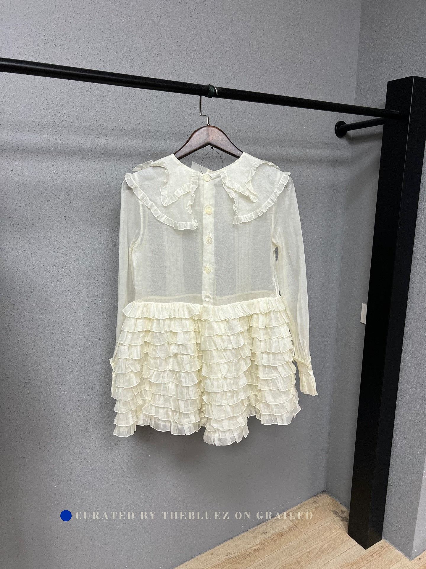 Miu Miu Miu Miu White Lace Tiered Skirt Size S / US 4 / IT 40 - 2 Thumbnail