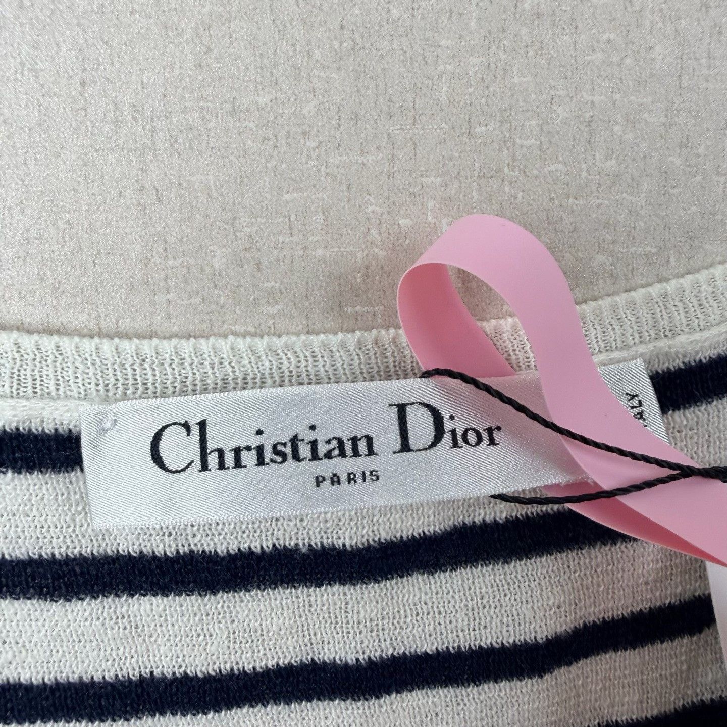 Dior Dior 25SS Blue White Striped Linen Vest Size XS / US 0-2 / IT 36-38 - 3 Thumbnail