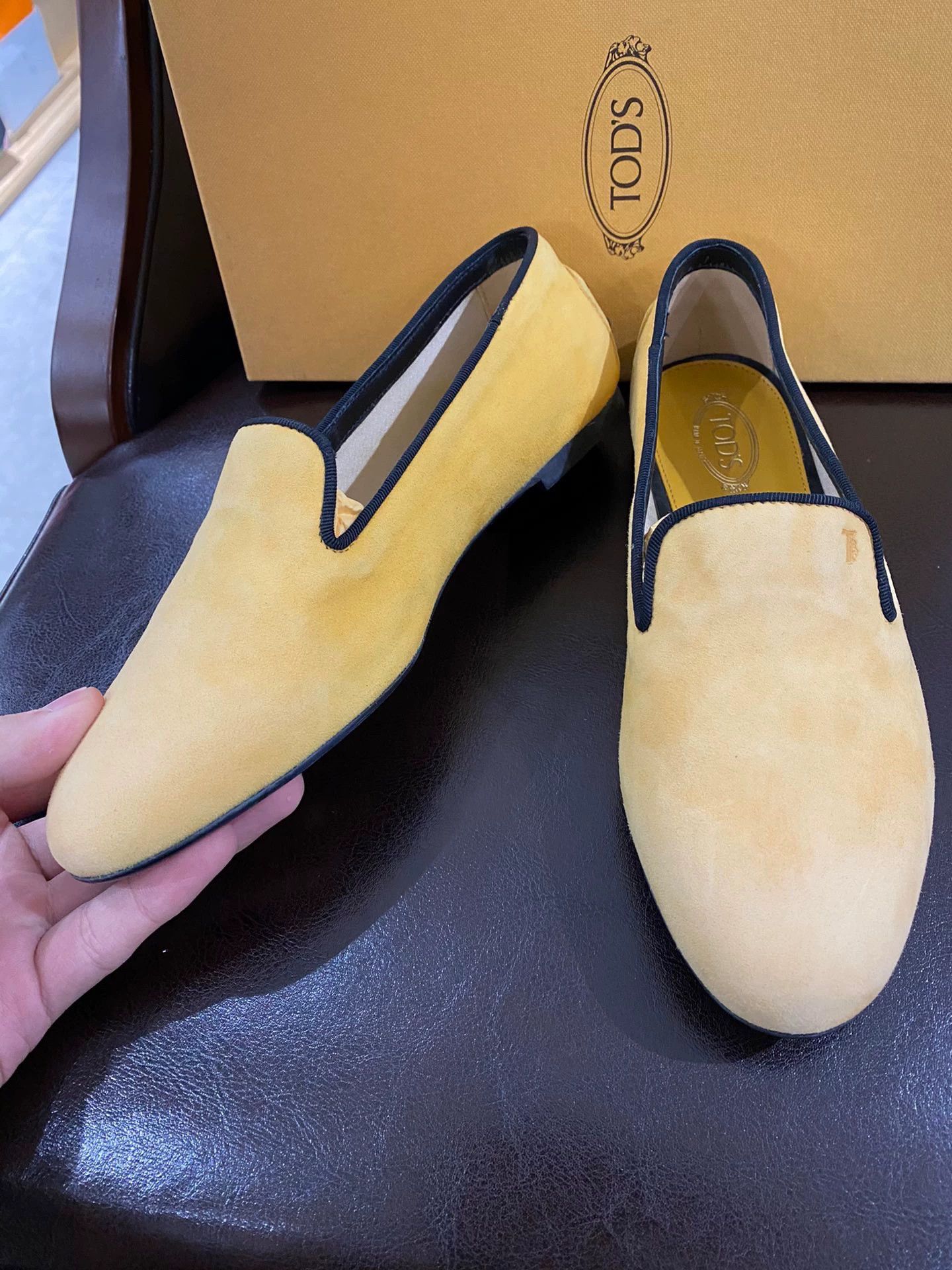 Tod's Tods Women's Slip-On Casual Shoes Size US 4.5 / IT 34.5 - 3 Thumbnail