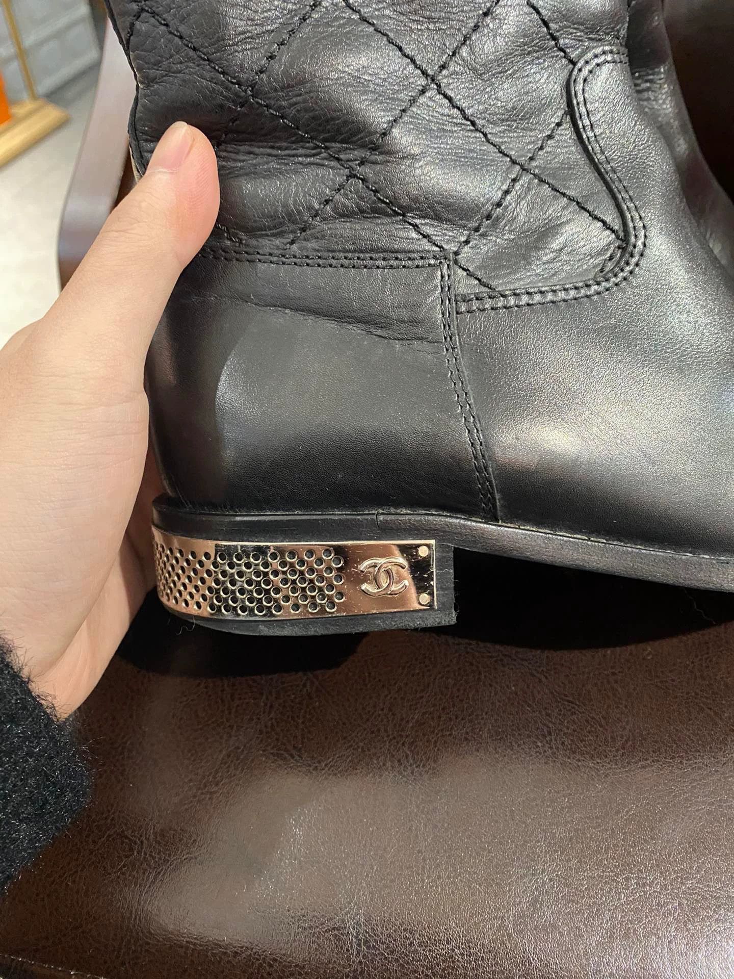 Chanel CHANEL Women's Boots Size 36 Size US 5 / IT 35 - 4 Thumbnail