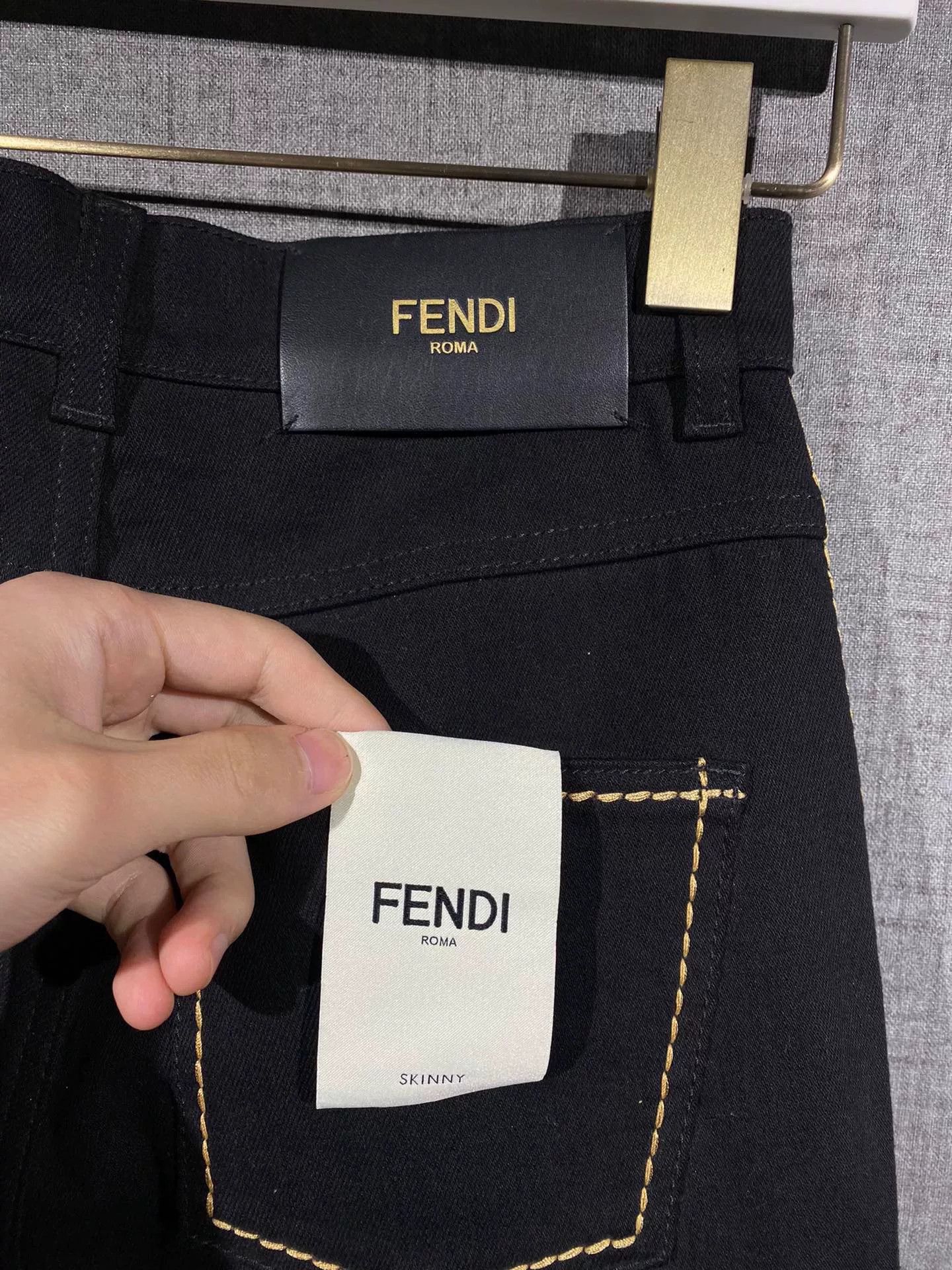 Fendi Fendi Women's Jeans Size 38" / US 16 / IT 52 - 3 Thumbnail
