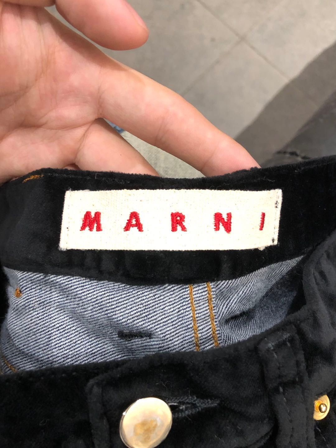 Marni Marni Women's Jeans Size 24 Size 24" / US 00 / IT 34 - 6 Thumbnail