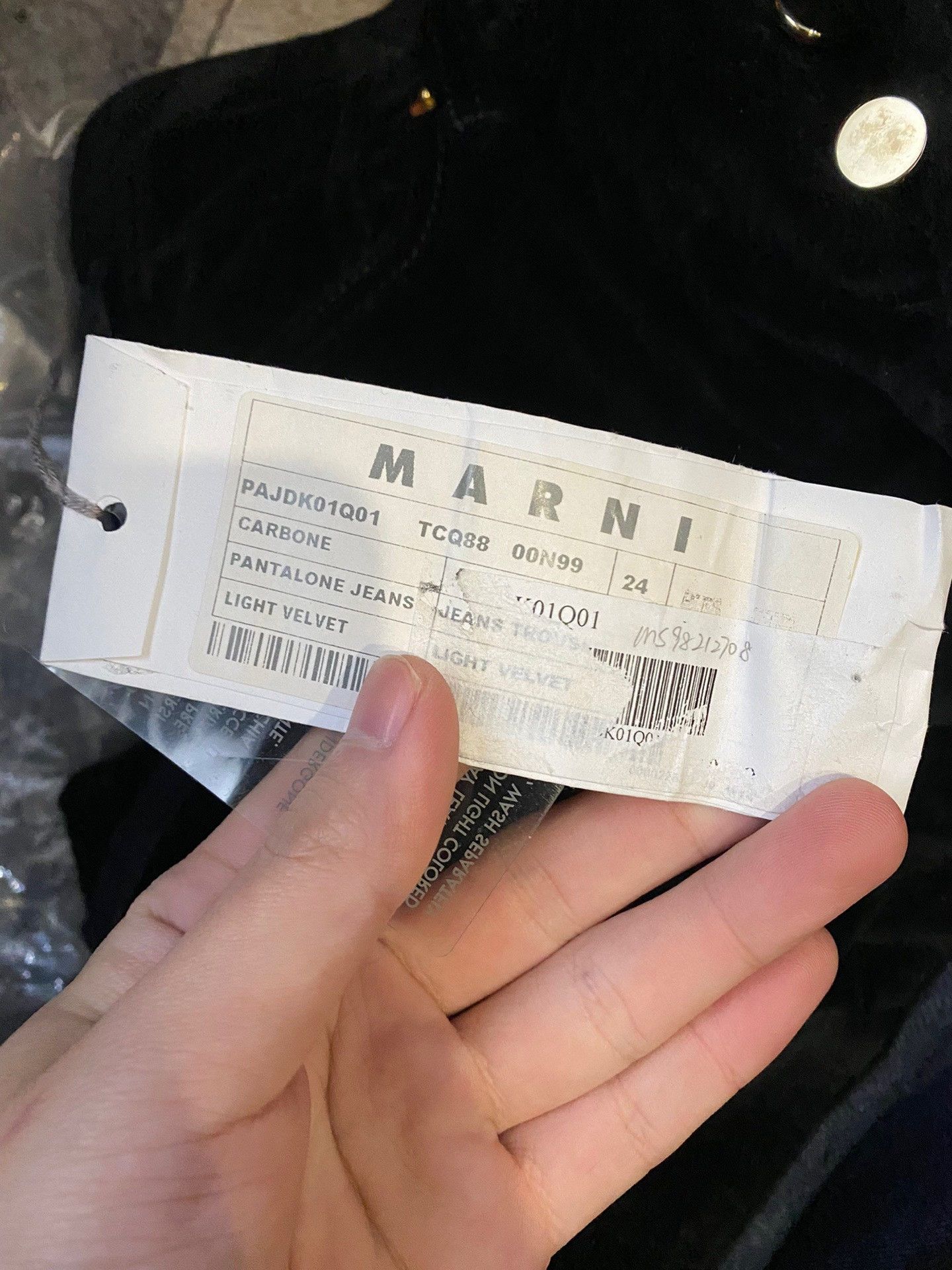 Marni Marni Women's Jeans Size 24 Size 24" / US 00 / IT 34 - 5 Thumbnail