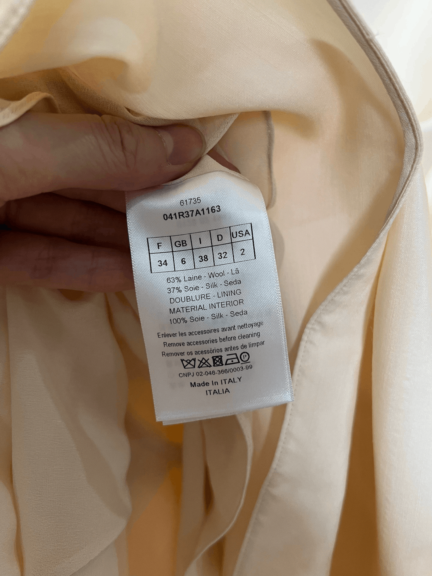 Dior Dior Belt Dress Size XXS / US 00 / IT 34 - 4 Thumbnail