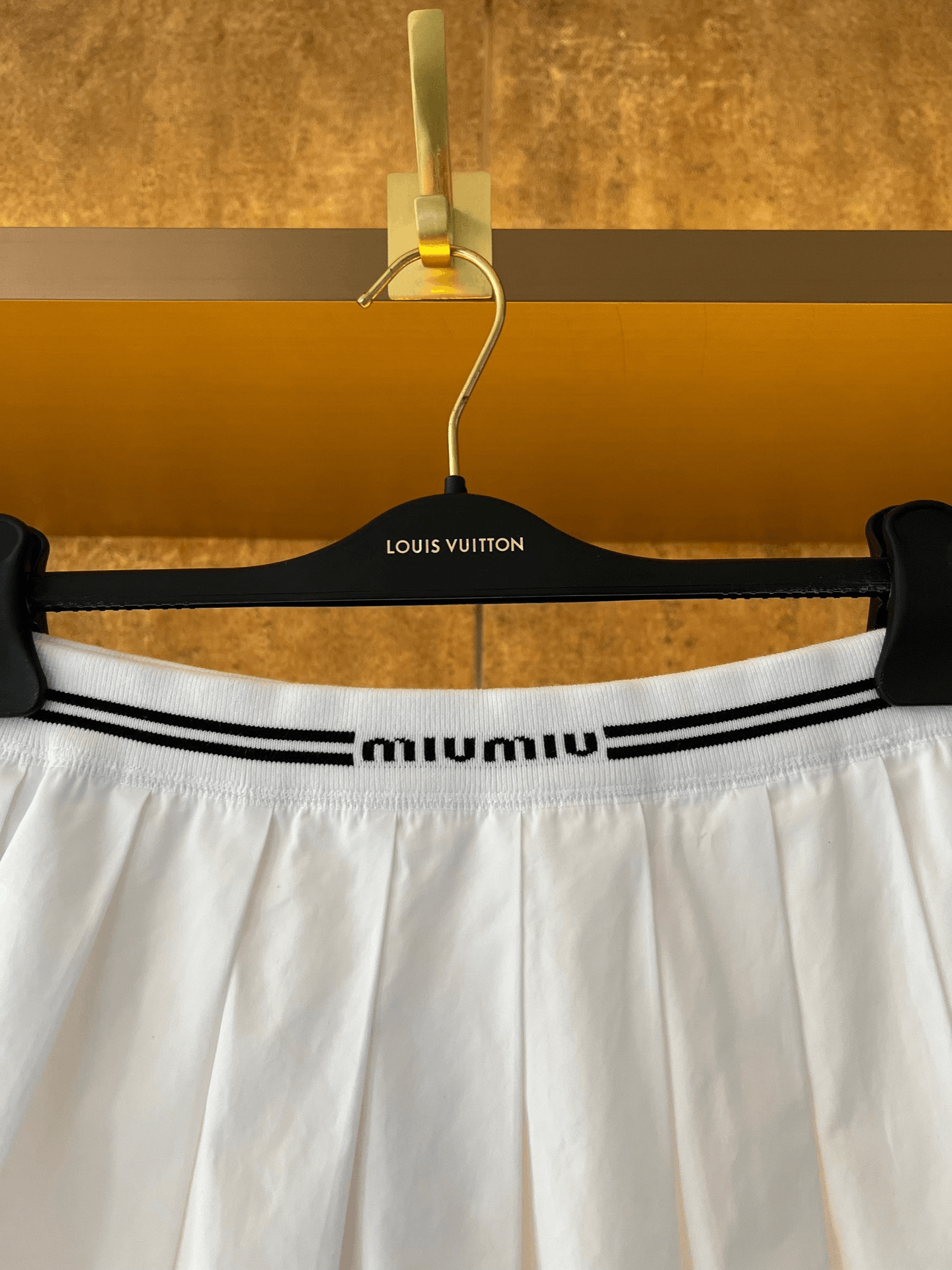 Miu Miu Miumiu Pleated Skirt Size 38" / US 16 / IT 52 - 3 Thumbnail