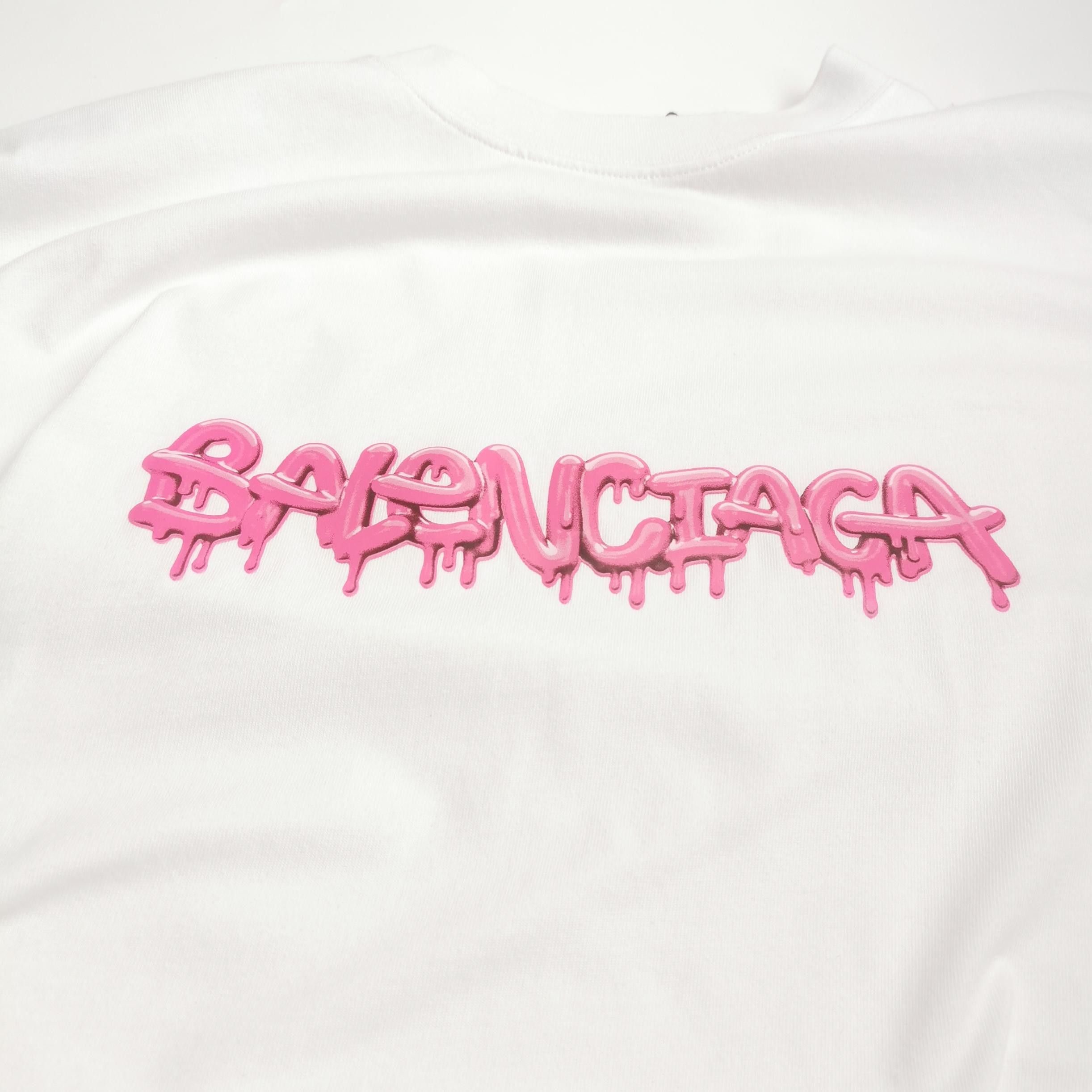 Balenciaga Balenciaga Women s Short Sleeve Shirts Size S / US 4 / IT 40 - 3 Thumbnail