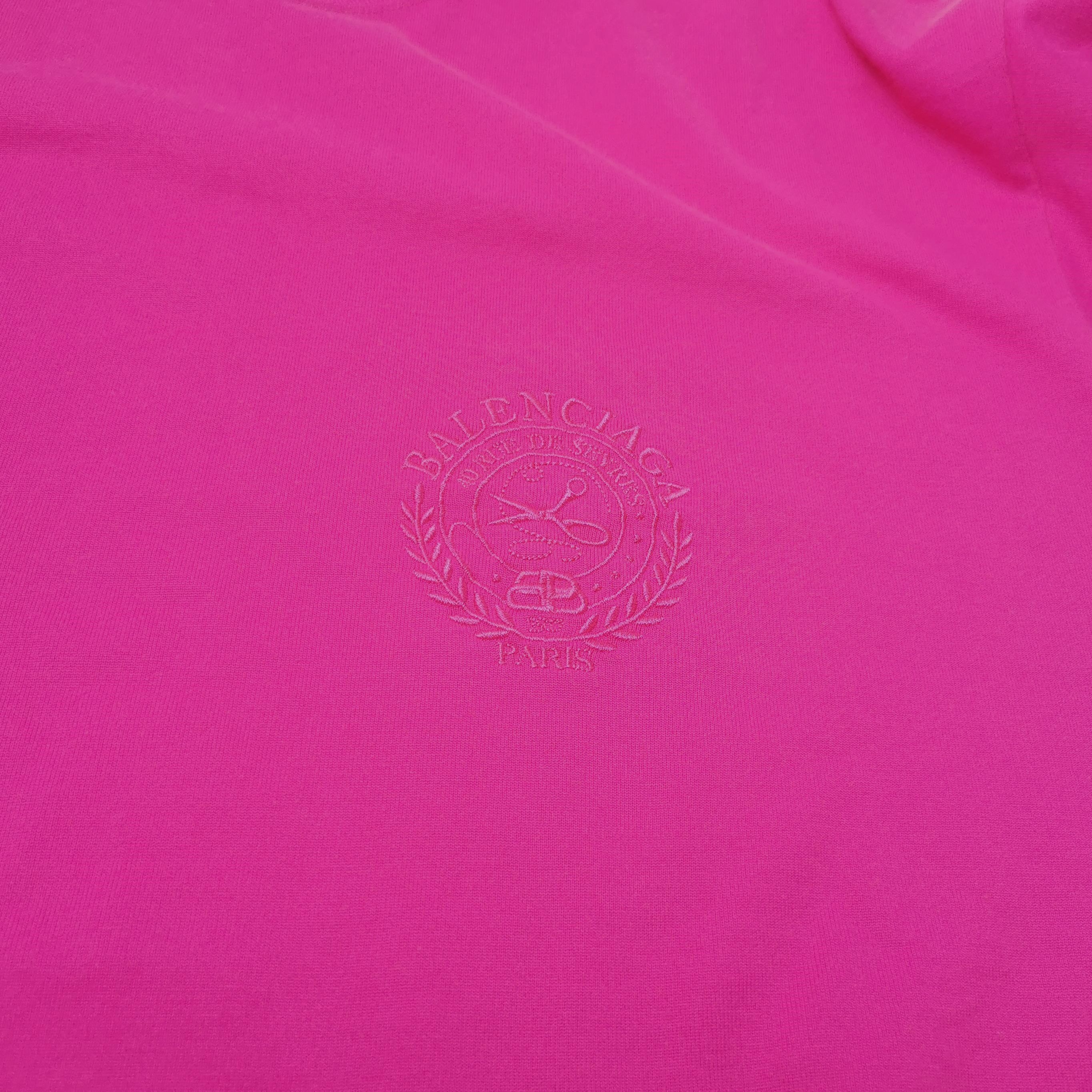 Balenciaga Balenciaga Women s Short Sleeve Shirts Size S / US 4 / IT 40 - 3 Thumbnail