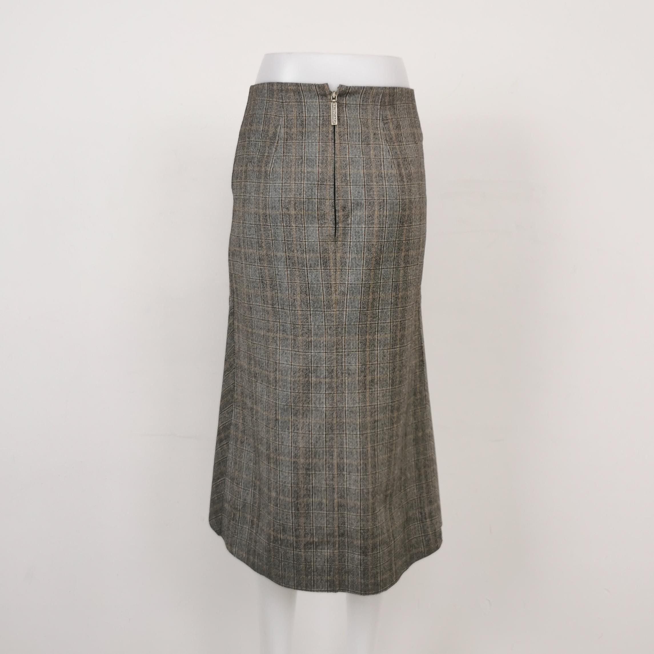 Balenciaga Balenciaga Women 34 Midi Skirts Size 34" / US 12 / IT 48 - 2 Thumbnail