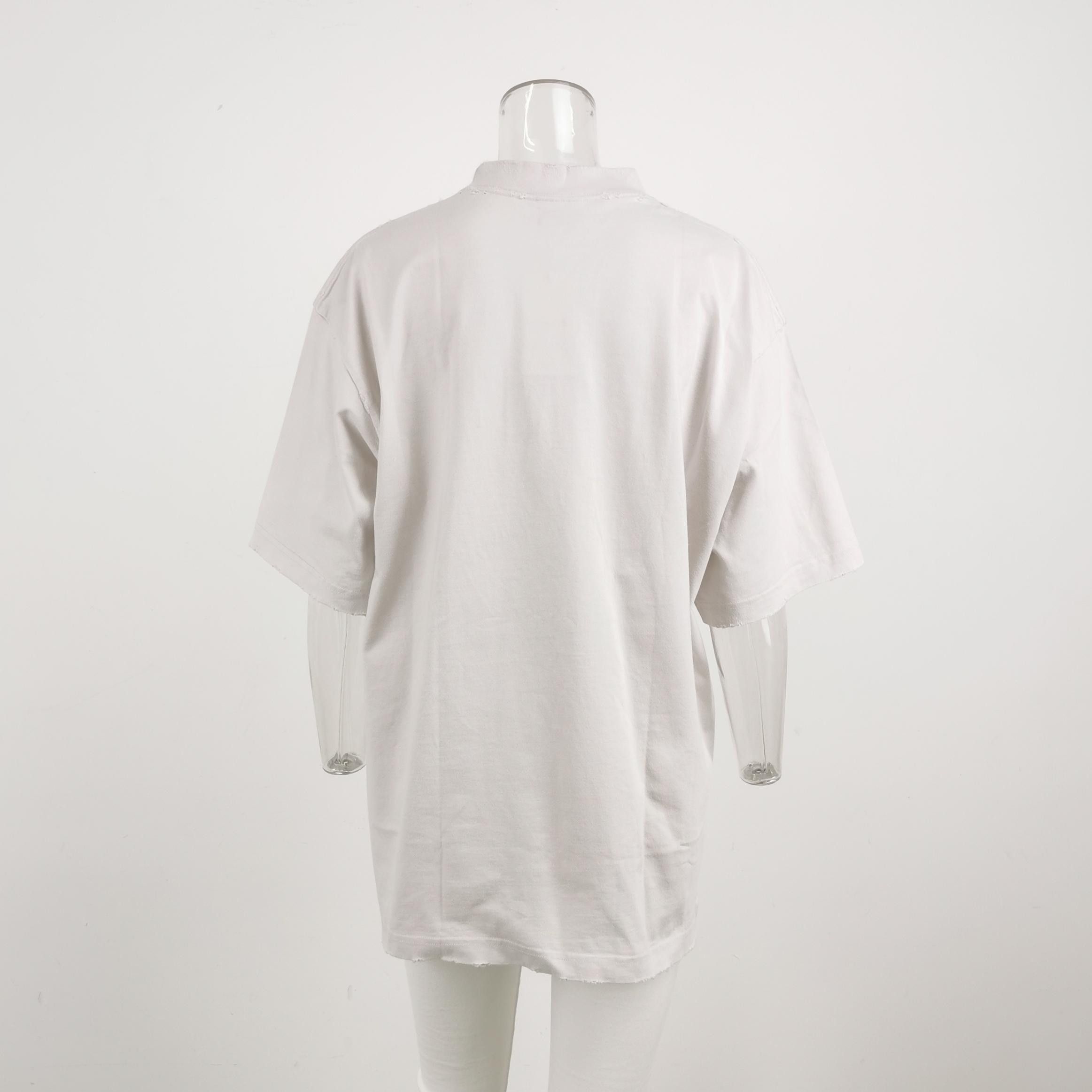 Balenciaga Balenciaga Women s Short Sleeve Shirts Size S / US 4 / IT 40 - 2 Thumbnail