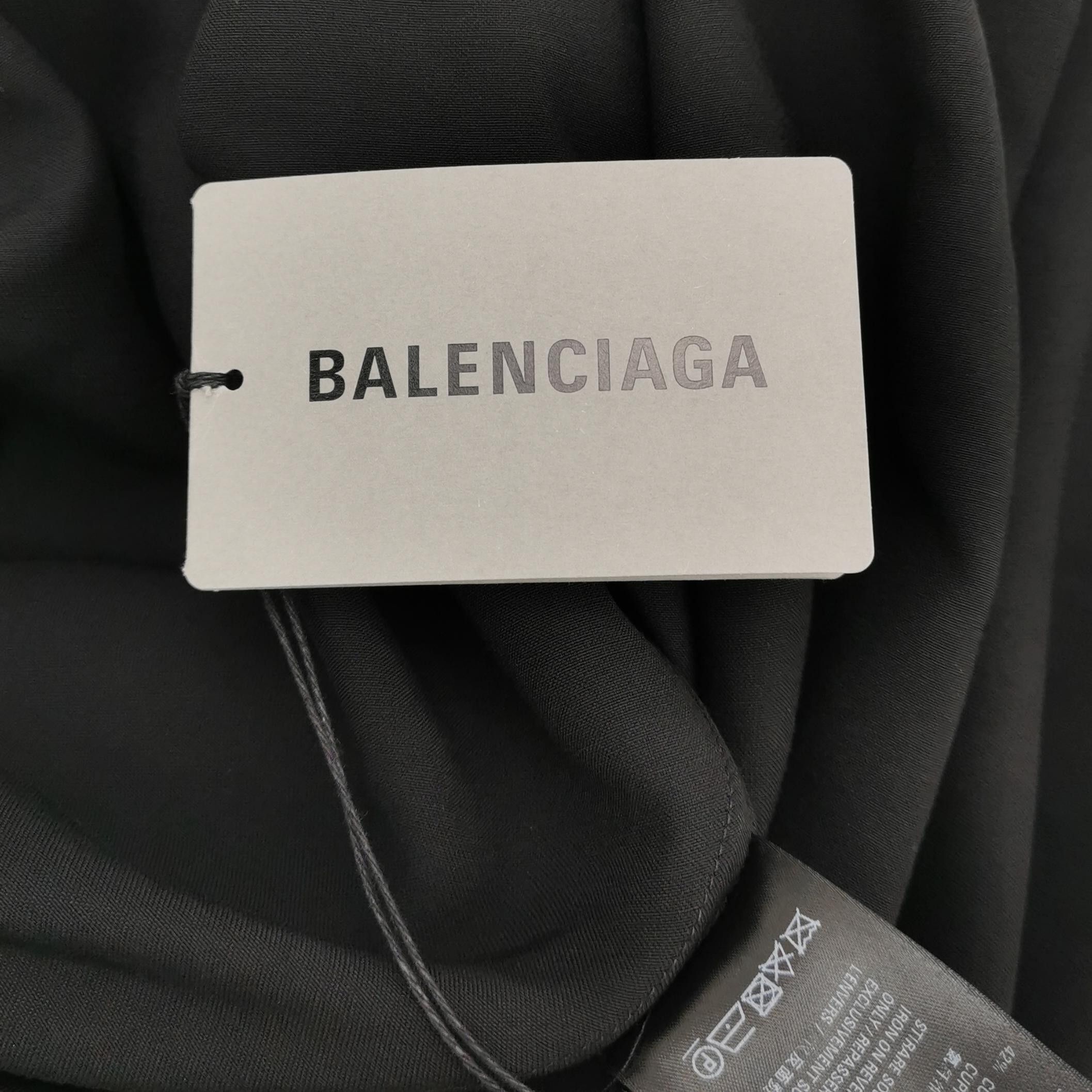 Balenciaga Balenciaga Women it_36 Short Sleeve Shirts Size XS / US 0-2 / IT 36-38 - 4 Thumbnail