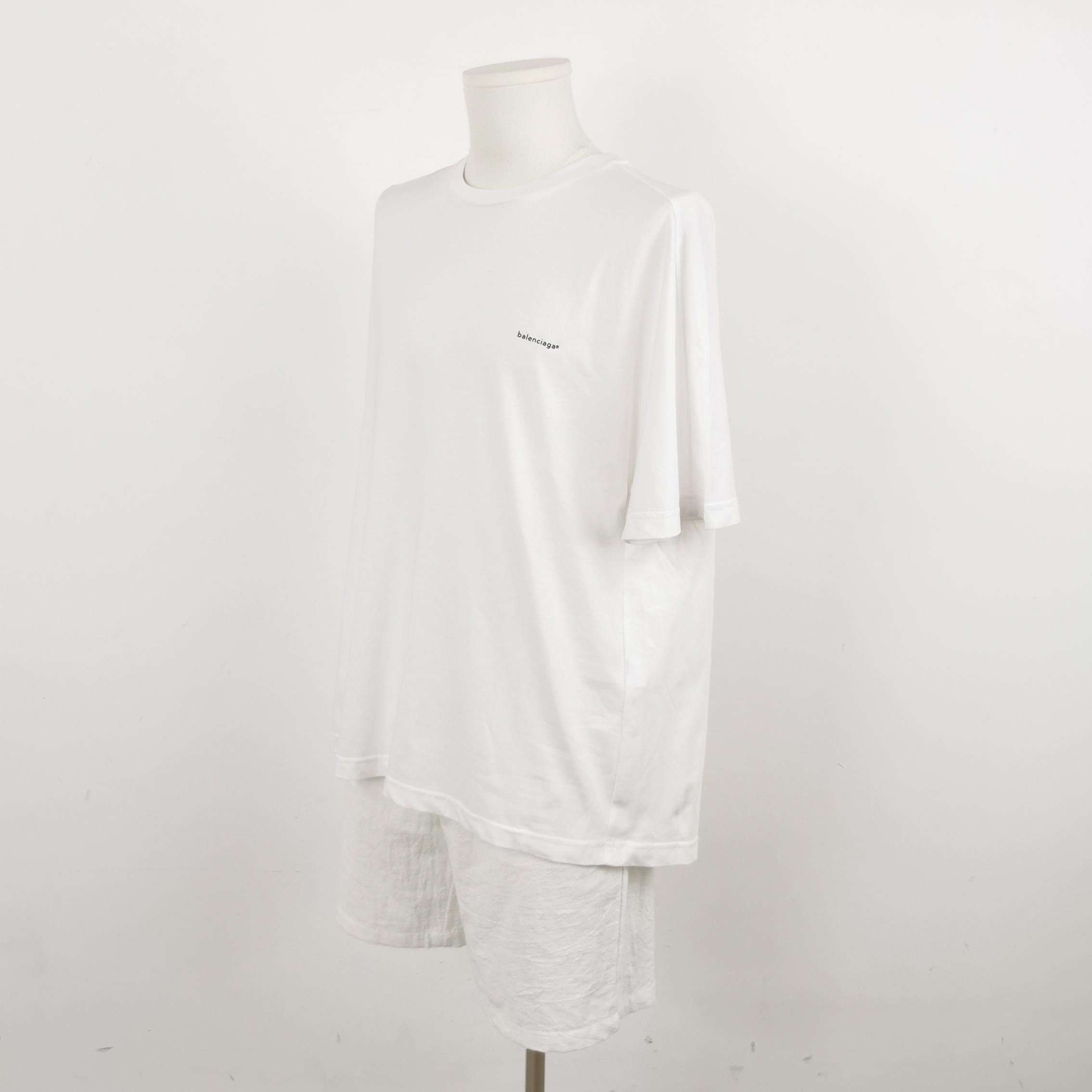 Balenciaga Balenciaga Women l Short Sleeve Shirts Size L / US 10 / IT 46 - 2 Thumbnail