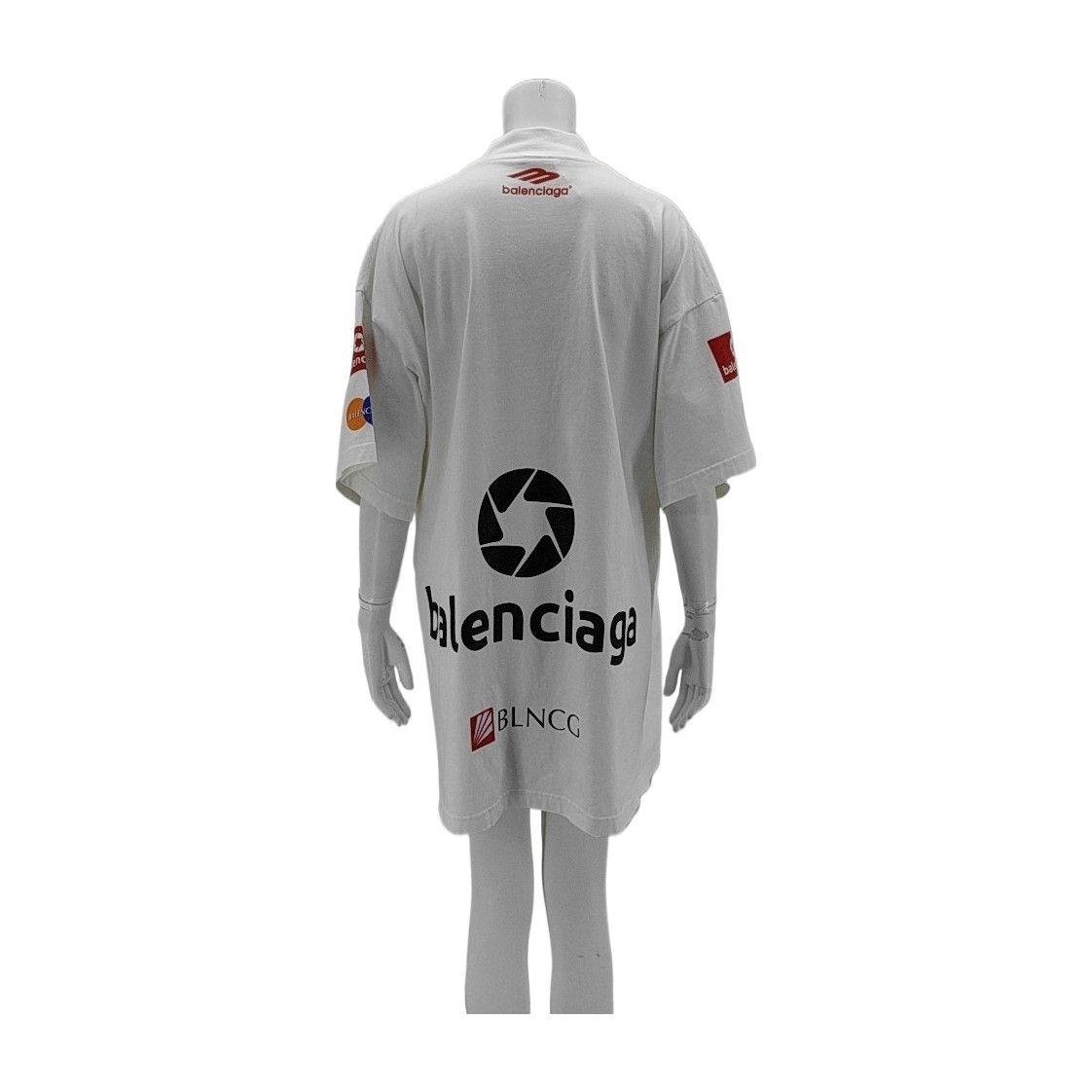 Balenciaga Balenciaga Logo Print Short Sleeve T-Shirt Size XL Size US XL / EU 56 / 4 - 2 Thumbnail