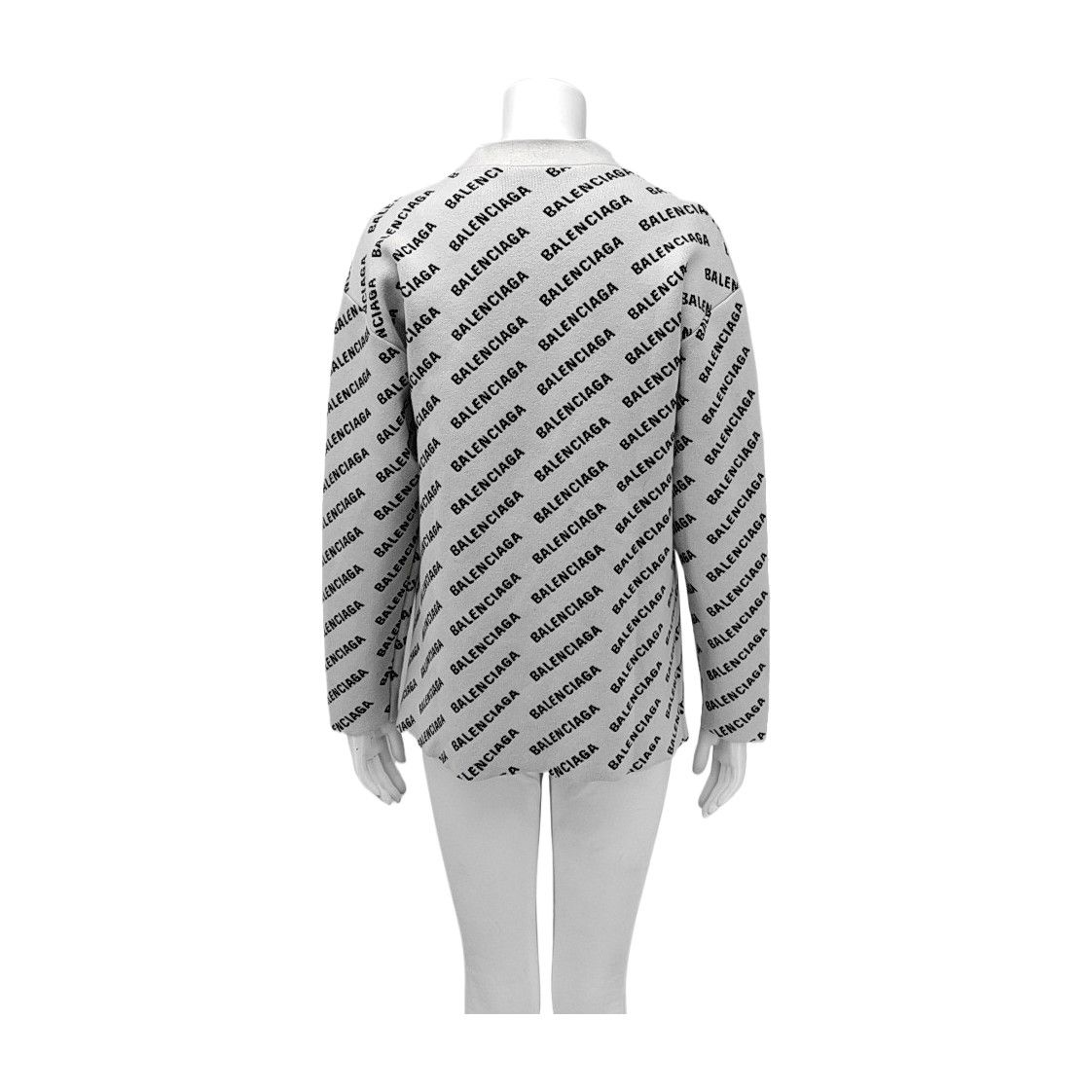 Balenciaga Balenciaga Logo Knit Cardigan Size S Size S / US 4 / IT 40 - 2 Thumbnail