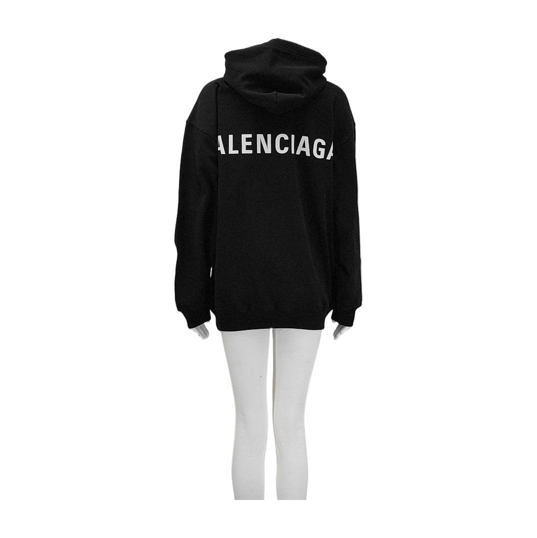 Balenciaga Balenciaga Logo Back Hoodie Size S Size S / US 4 / IT 40 - 2 Thumbnail