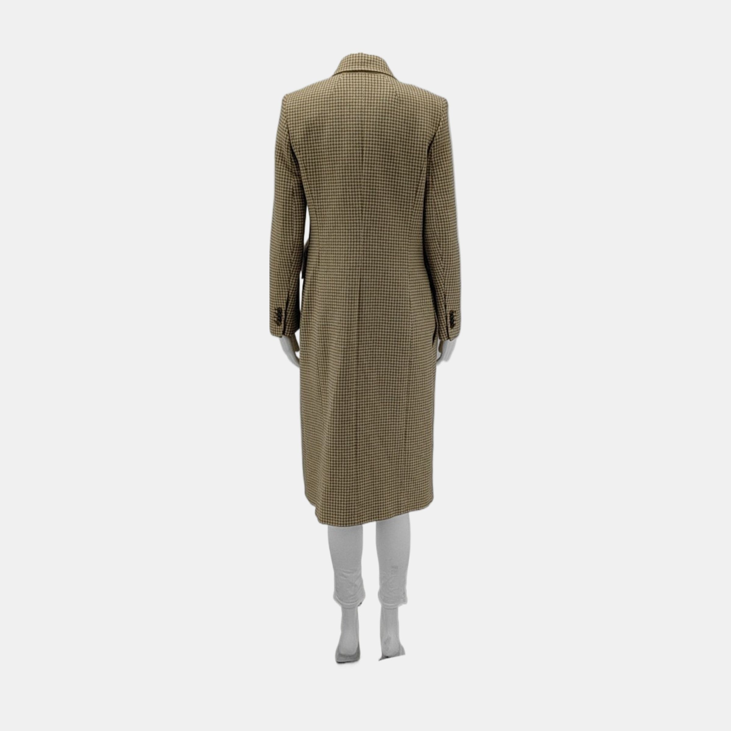 Balenciaga Balenciaga Houndstooth Wool Coat Size 38 Size S / US 4 / IT 40 - 2 Thumbnail
