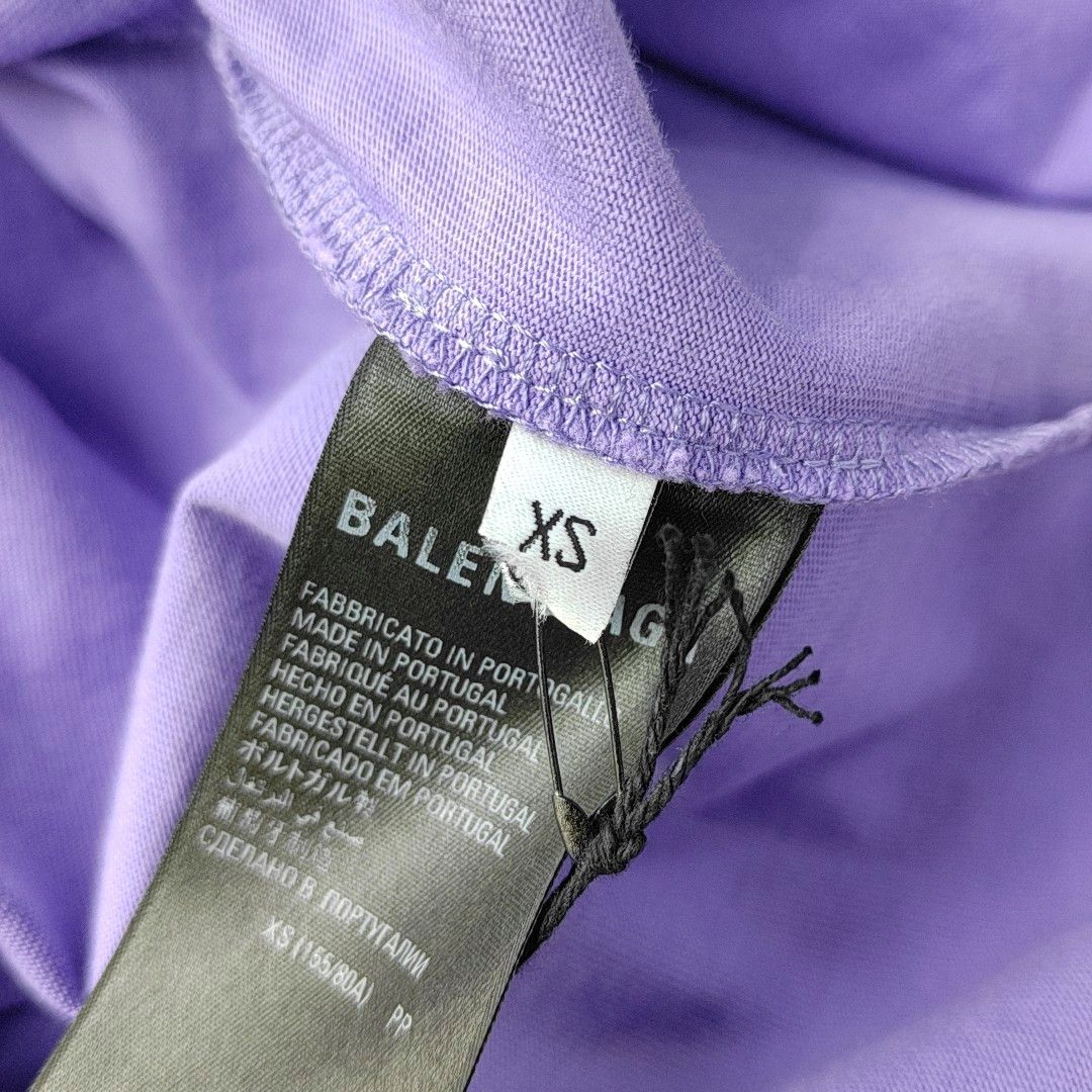 Balenciaga Balenciaga Distressed Logo T-Shirt XS Size XS / US 0-2 / IT 36-38 - 5 Thumbnail