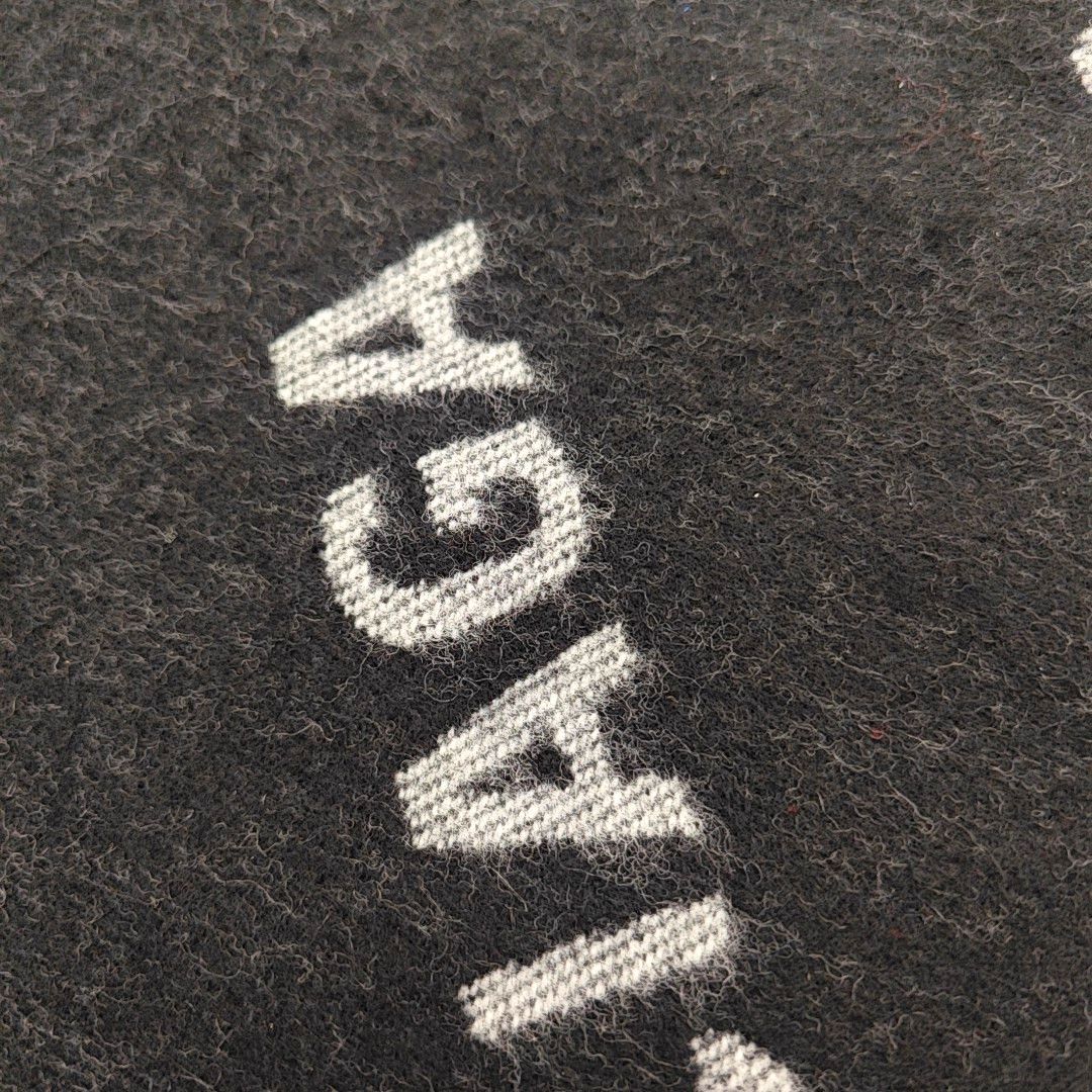 Balenciaga Balenciaga Logo Wool Scarf One Size Size 30 - 6 Thumbnail