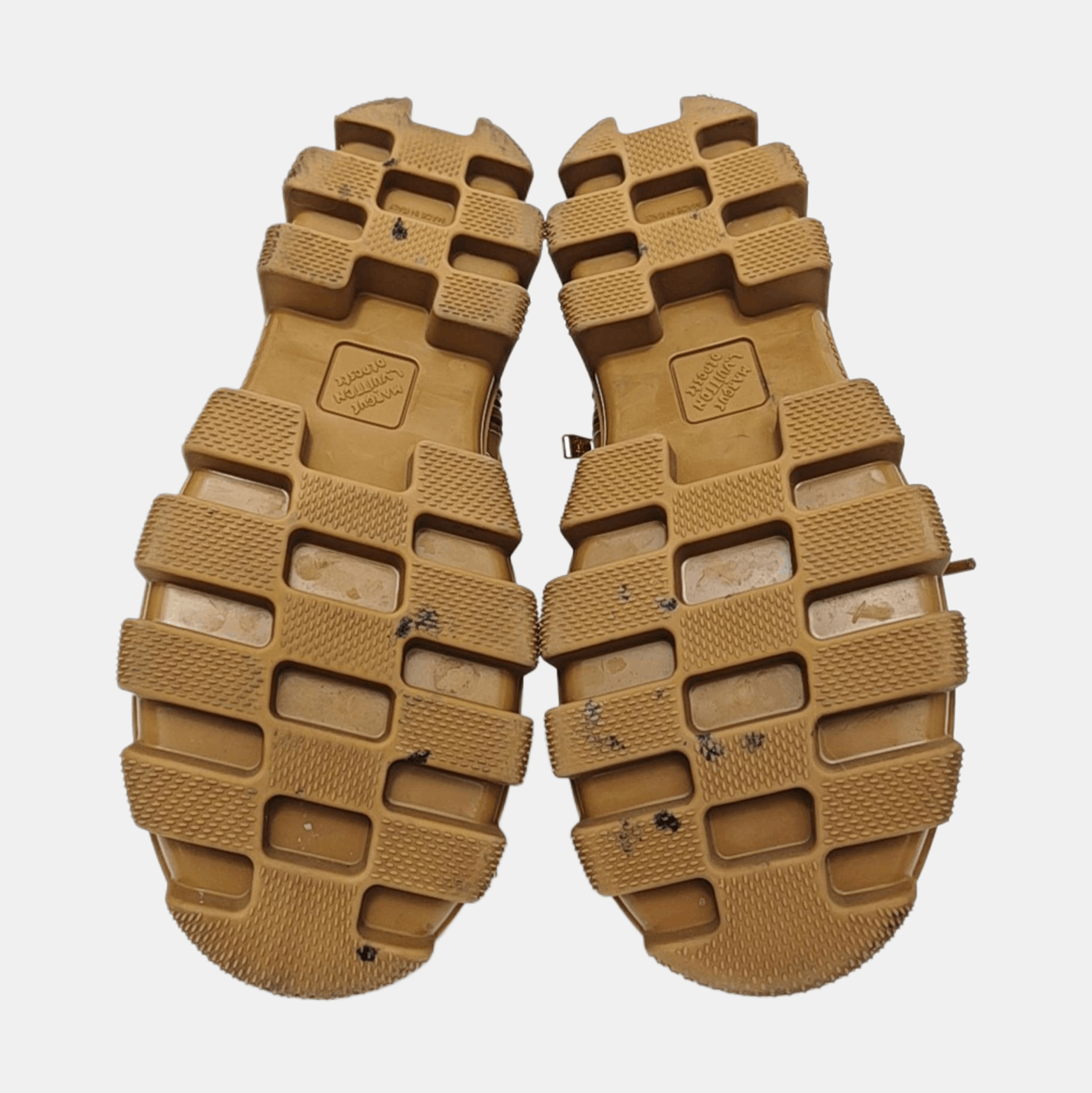 Louis Vuitton Louis Vuitton Pearl Logo Lug Sole Boots Size 40.5 Size US 6.5 / EU 39-40 - 5 Thumbnail