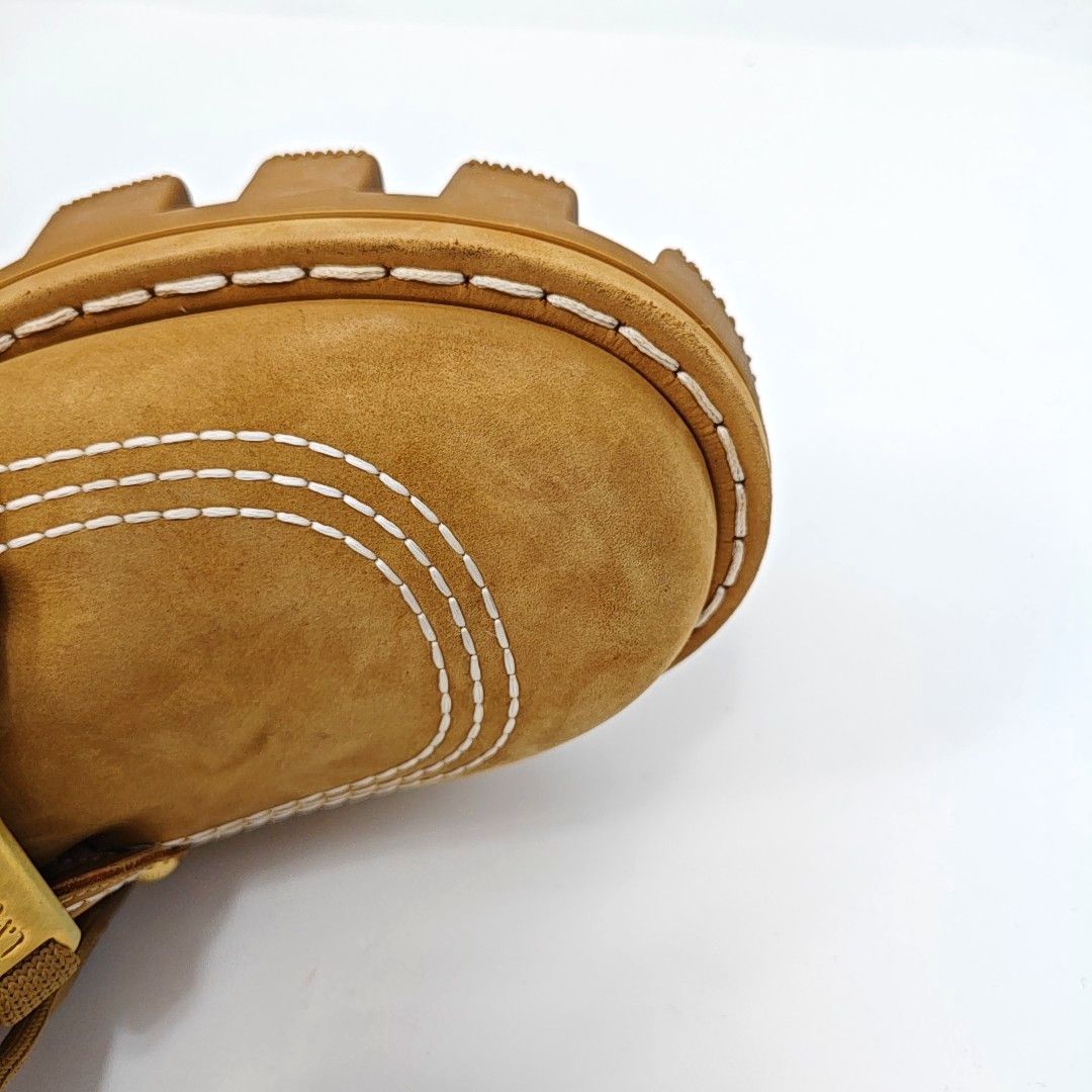 Louis Vuitton Louis Vuitton Pearl Logo Lug Sole Boots Size 40.5 Size US 6.5 / EU 39-40 - 7 Thumbnail