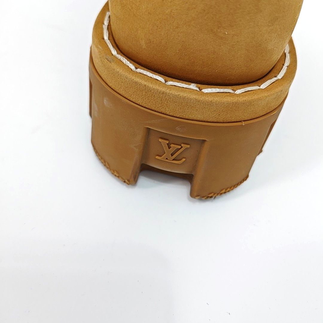 Louis Vuitton Louis Vuitton Pearl Logo Lug Sole Boots Size 40.5 Size US 6.5 / EU 39-40 - 9 Thumbnail