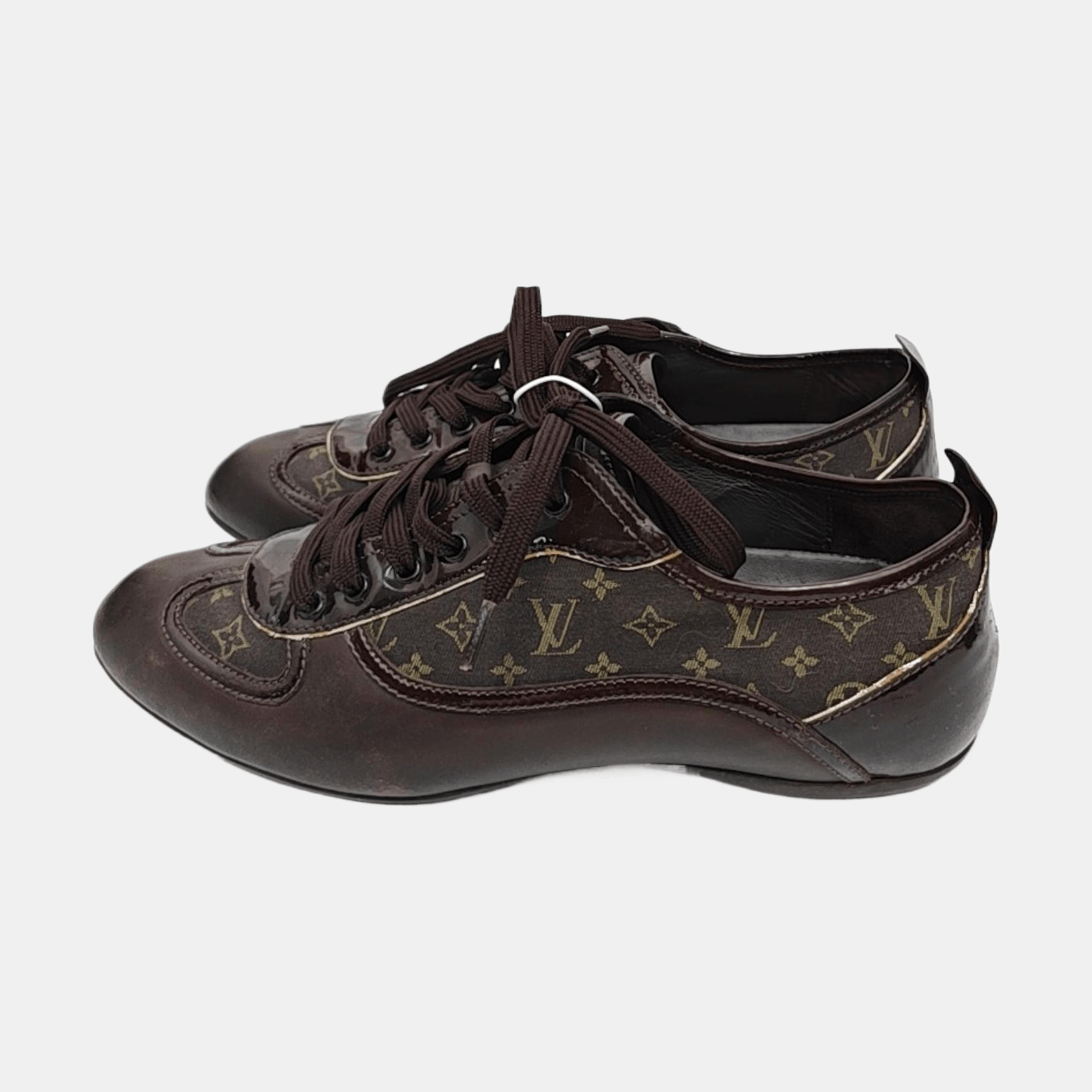 Louis Vuitton Louis Vuitton Monogram Low-Top Sneakers Size 36 Size US 6 / IT 36 - 6 Thumbnail