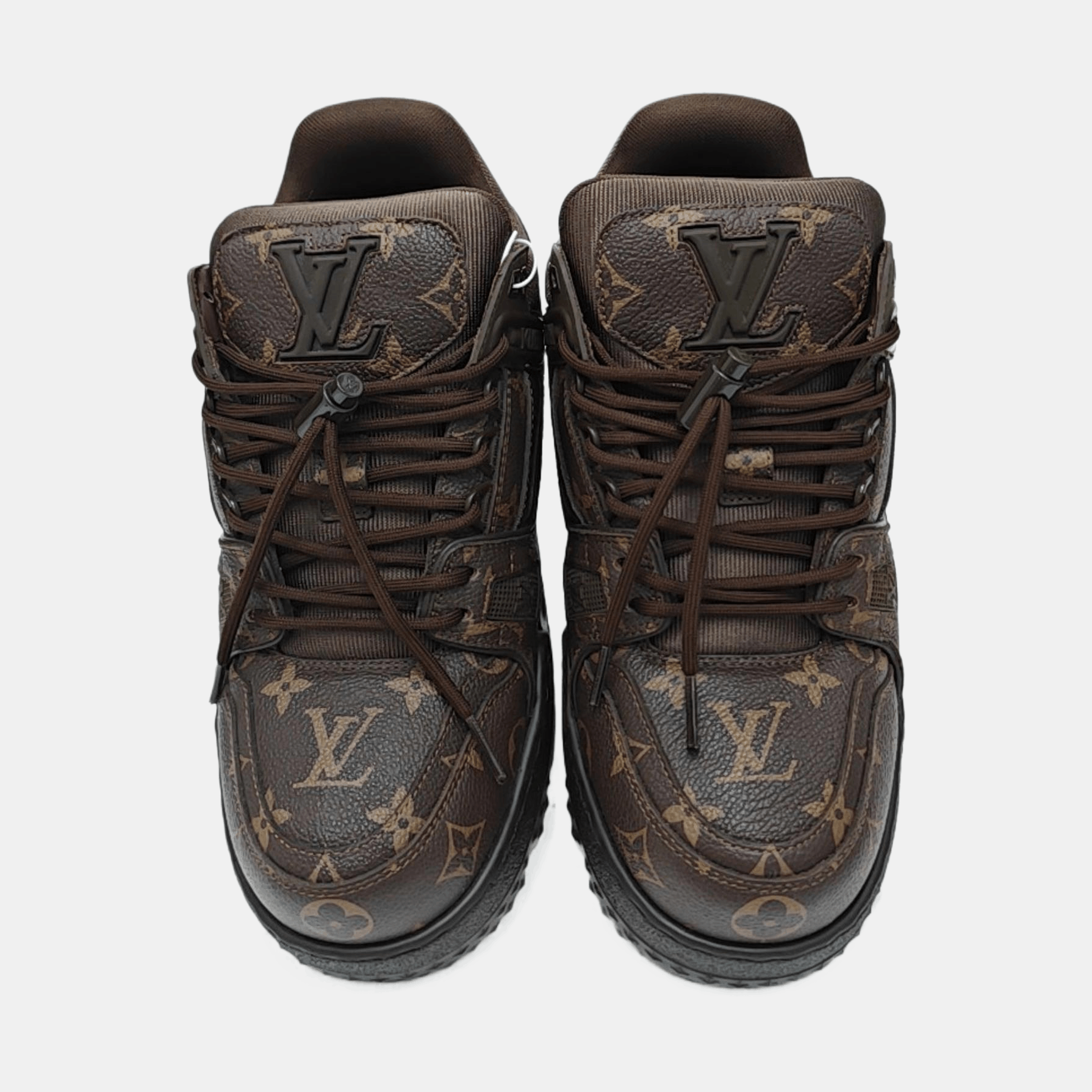 Louis Vuitton Louis Vuitton Monogram Leather Sneakers Size 36.5 Size US 6.5 / IT 36.5 - 3 Thumbnail