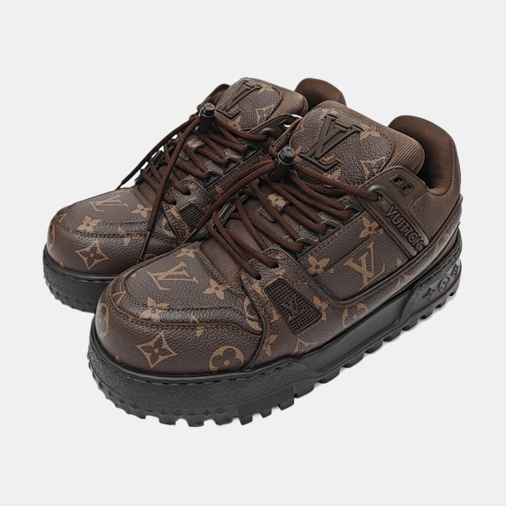 Louis Vuitton Louis Vuitton Monogram Leather Sneakers Size 36.5 Size US 6.5 / IT 36.5 - 2 Thumbnail