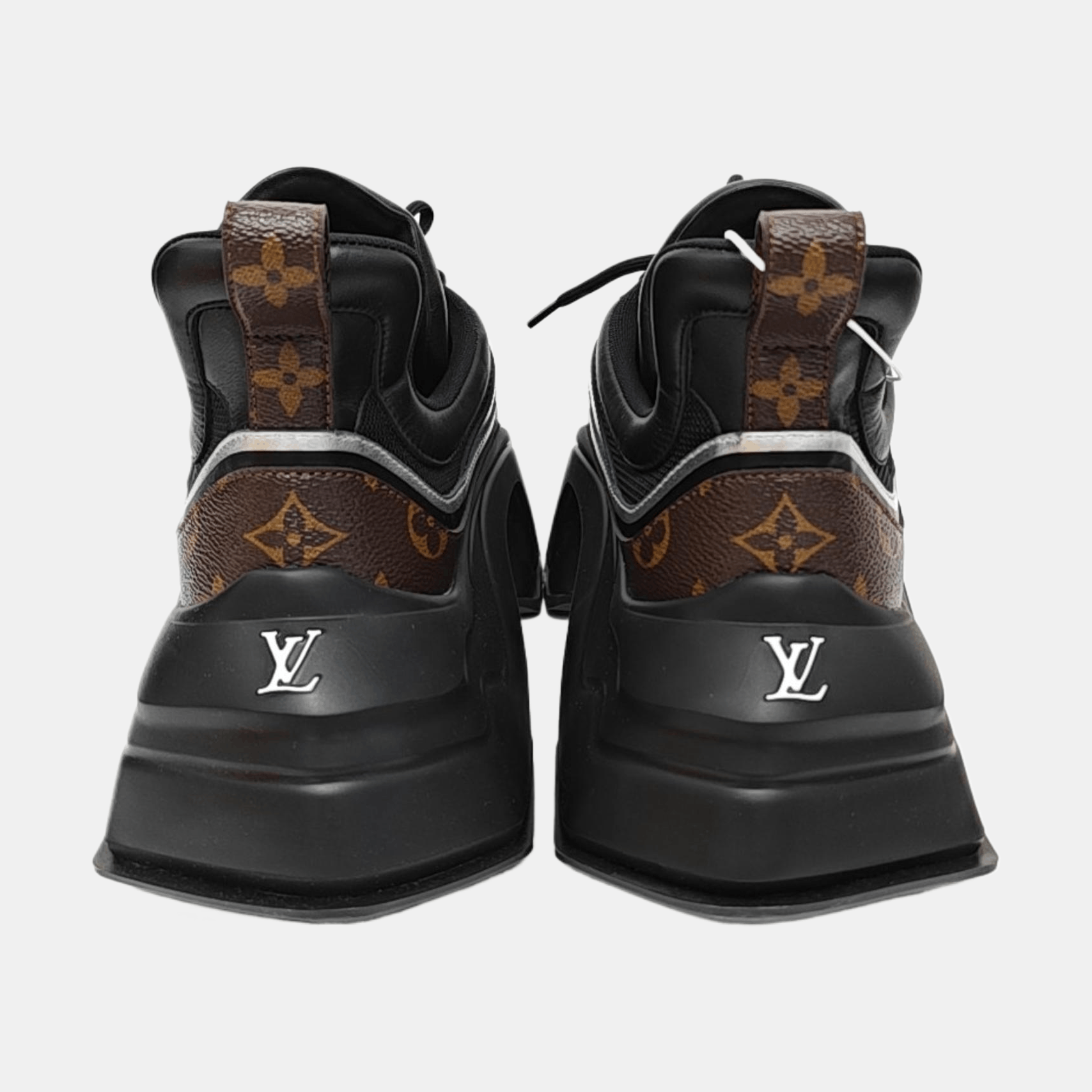 Louis Vuitton LOUIS VUITTON Monogram Low-Top Sneakers Size 8 Size US 8 / EU 41 - 4 Thumbnail