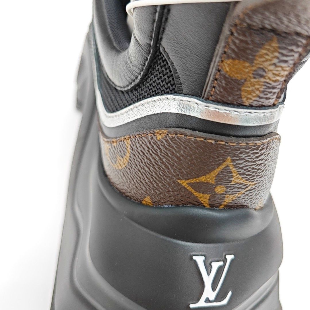 Louis Vuitton LOUIS VUITTON Monogram Low-Top Sneakers Size 8 Size US 8 / EU 41 - 9 Thumbnail