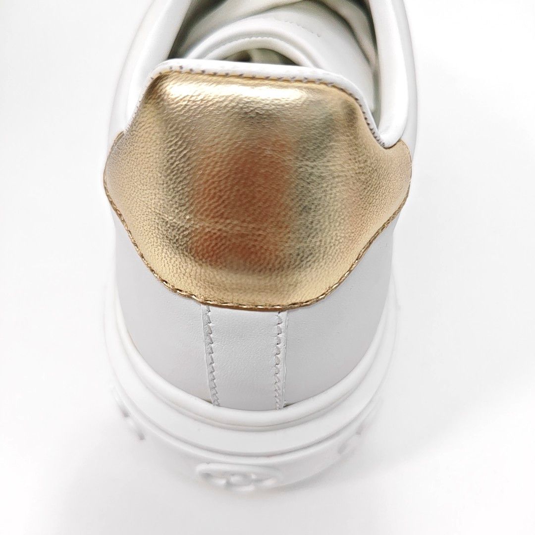 Louis Vuitton Louis Vuitton Crystal LV Low-Top Sneakers Size 34 Size US 4 / IT 34 - 10 Thumbnail