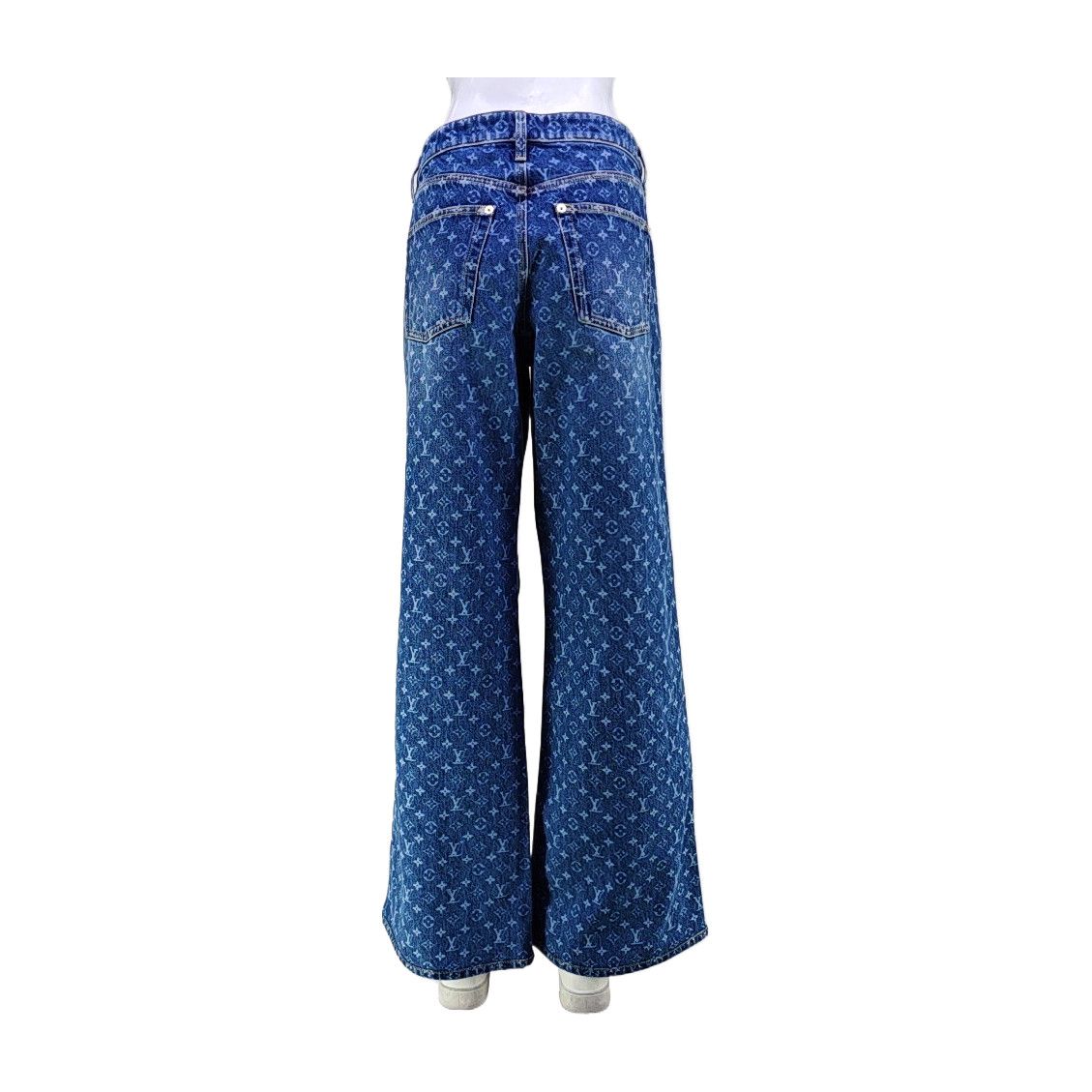 Louis Vuitton Louis Vuitton Monogram Denim Jeans Size 40 Size 27" / US 4 / IT 40 - 2 Thumbnail