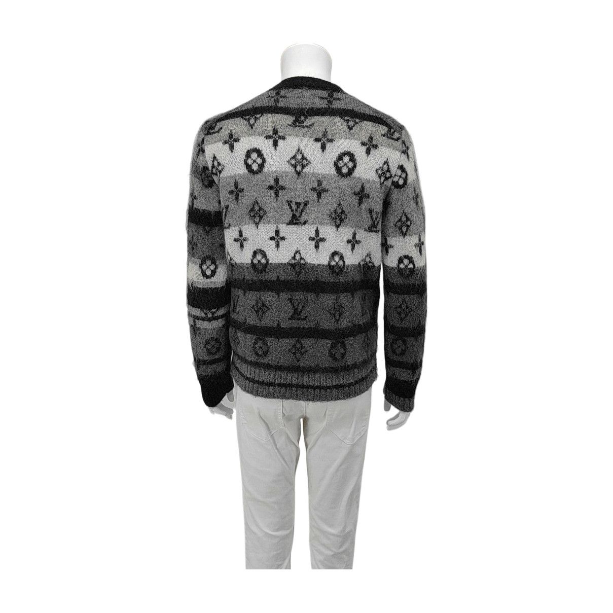 Louis Vuitton LOUIS VUITTON Mohair Monogram Cardigan Size S Size US S / EU 44-46 / 1 - 2 Thumbnail