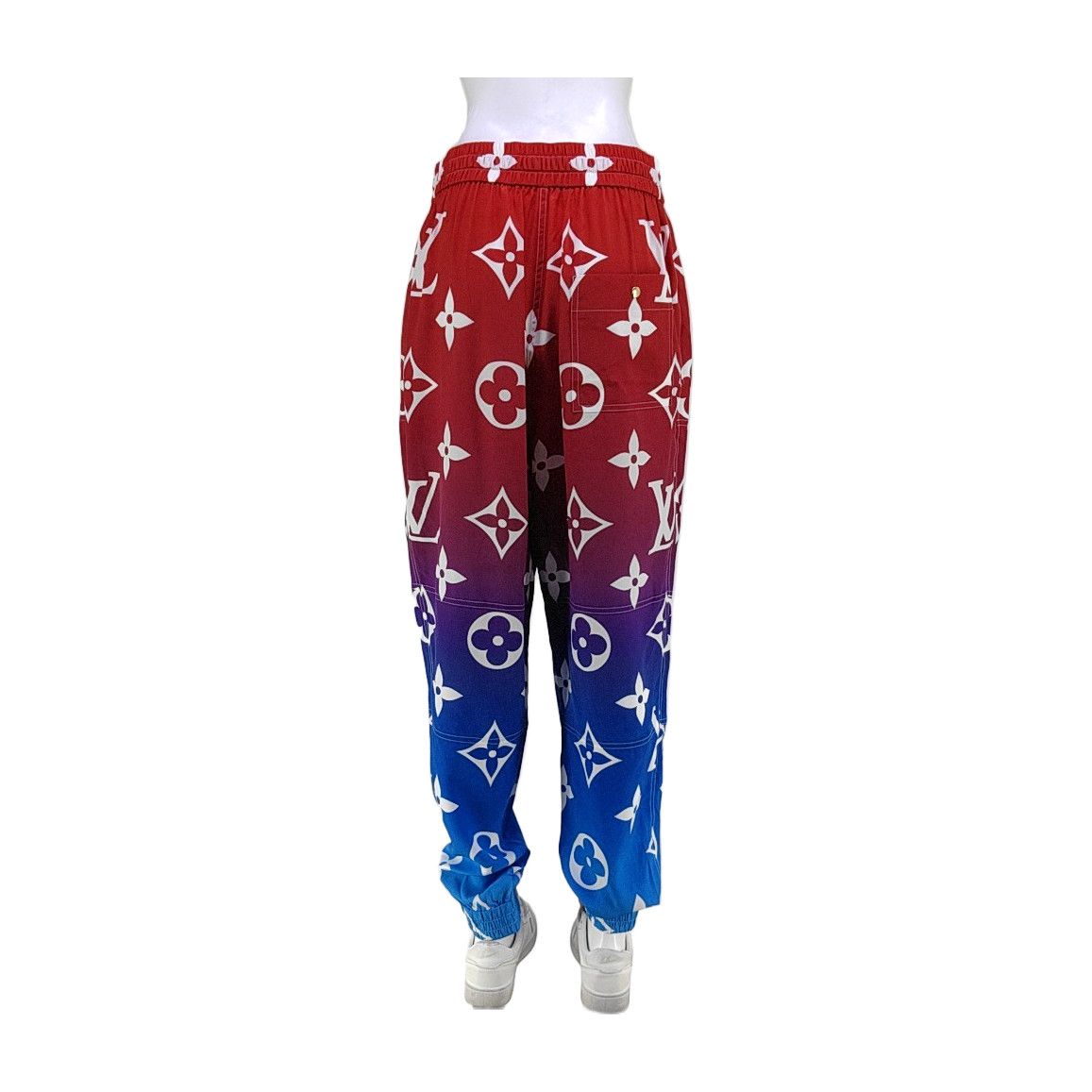 Louis Vuitton Louis Vuitton Gradient Monogram Silk Pants Size 40 Size 28" / US 6 / IT 42 - 2 Thumbnail