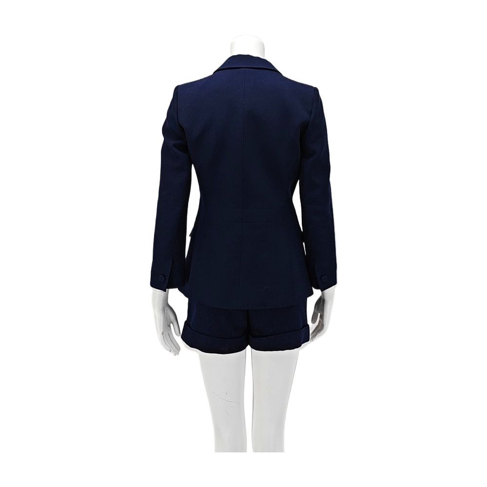 Louis Vuitton Louis Vuitton Navy Wool Blazer Shorts Set FR 36 Size XS / US 0-2 / IT 36-38 - 2 Thumbnail