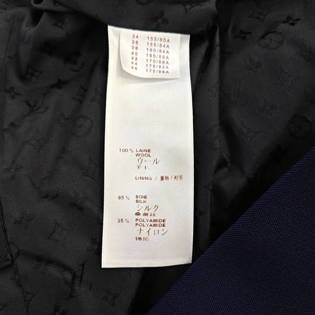 Louis Vuitton Louis Vuitton Navy Wool Blazer Shorts Set FR 36 Size XS / US 0-2 / IT 36-38 - 3 Thumbnail
