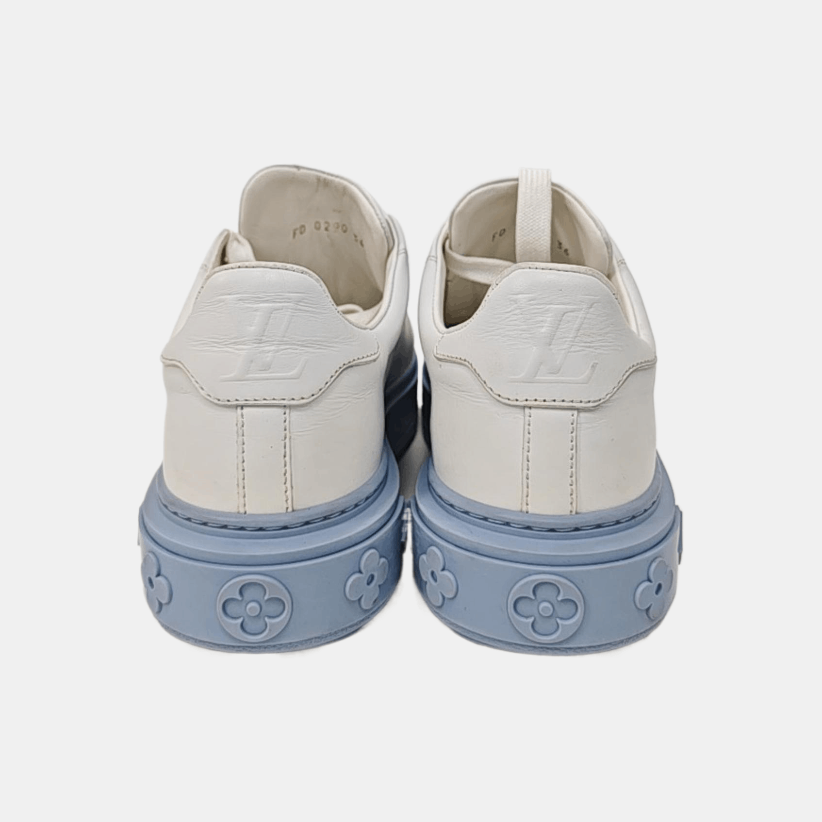Louis Vuitton Louis Vuitton Logo Low-Top Sneakers Size 36 Size US 6 / IT 36 - 4 Thumbnail