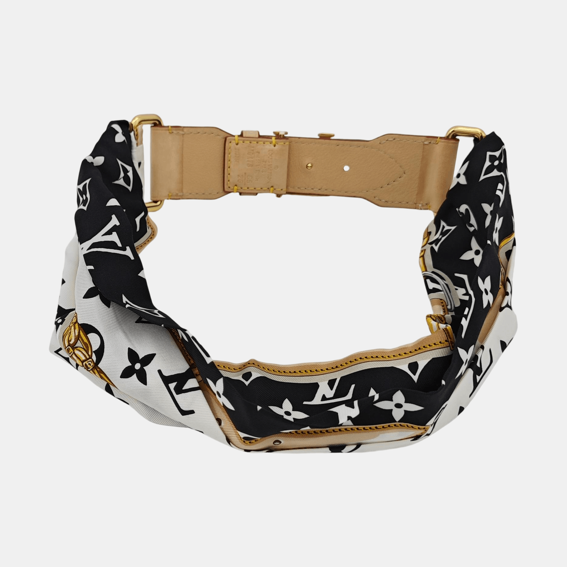 Louis Vuitton LOUIS VUITTON Monogram Scarf Belt Size 26 Size ONE SIZE - 2 Thumbnail