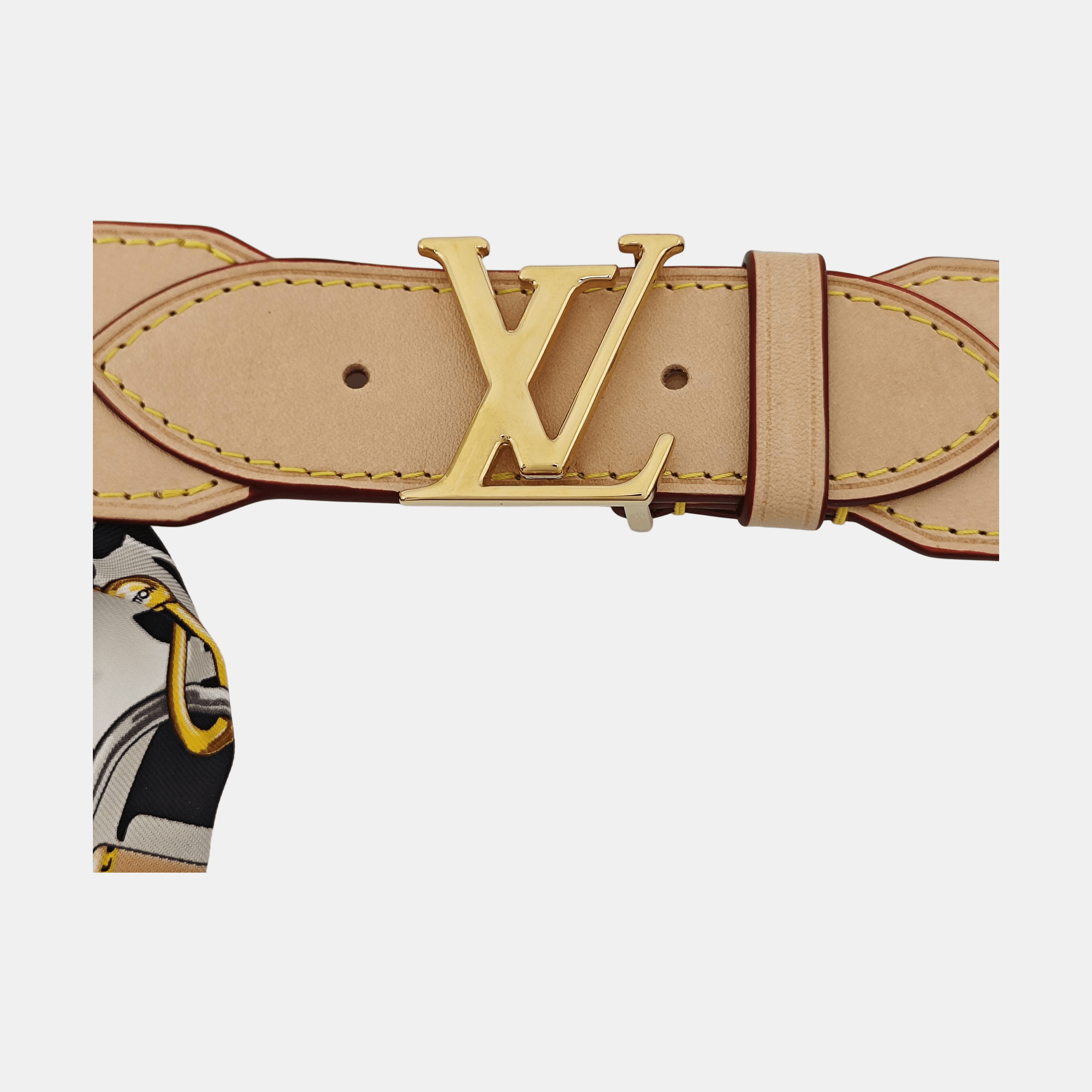 Louis Vuitton LOUIS VUITTON Monogram Scarf Belt Size 26 Size ONE SIZE - 3 Thumbnail