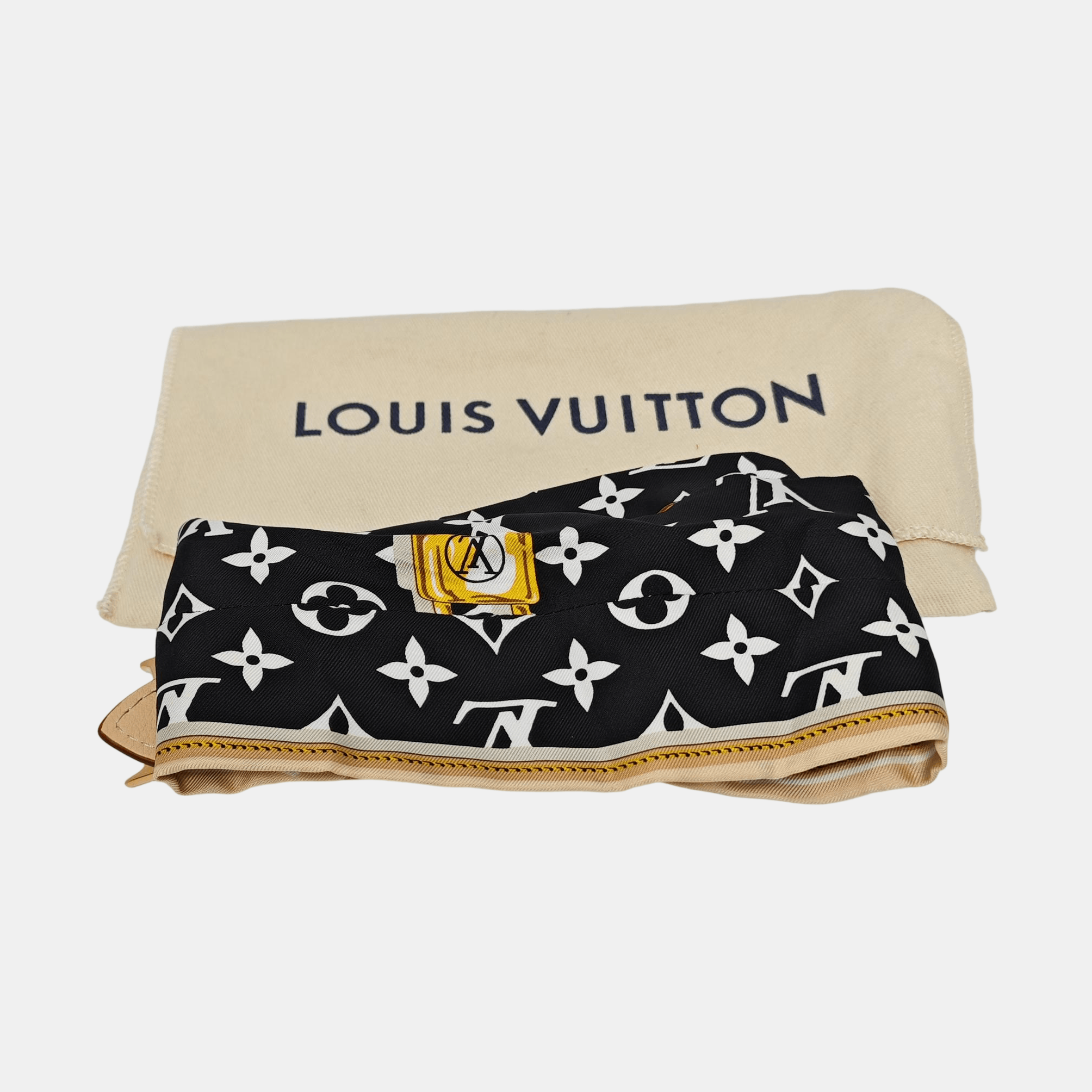 Louis Vuitton LOUIS VUITTON Monogram Scarf Belt Size 26 Size ONE SIZE - 5 Thumbnail