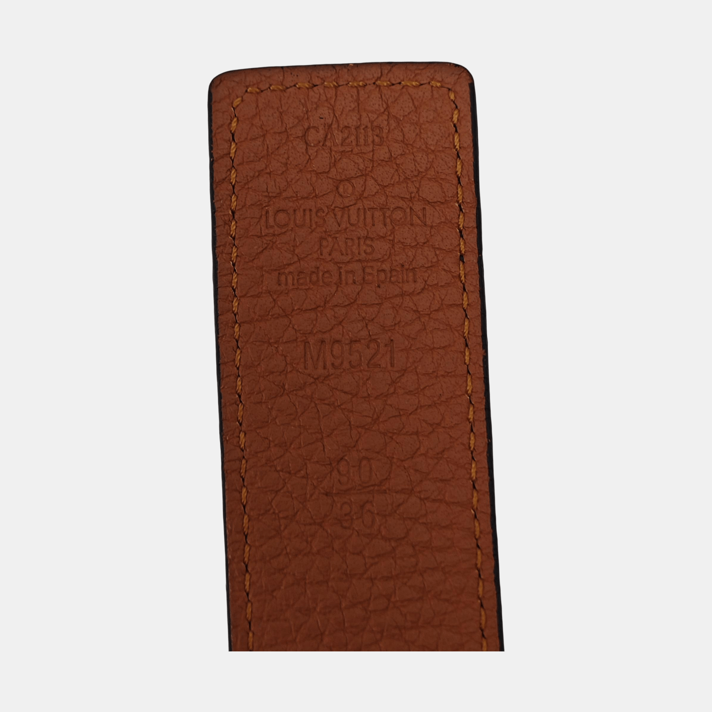 Louis Vuitton Louis Vuitton Logo Belt Size 90 Size ONE SIZE - 4 Thumbnail