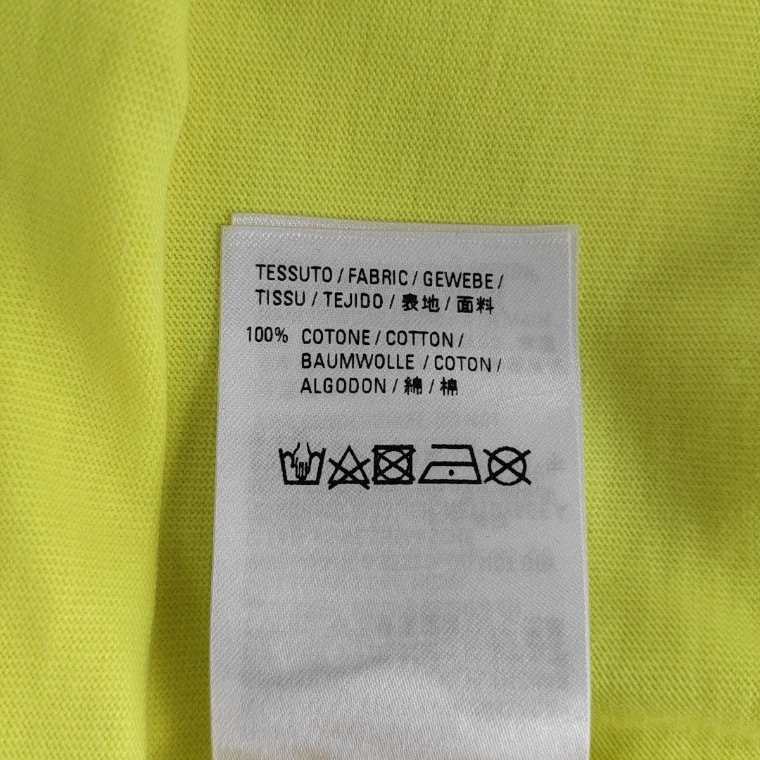 Balenciaga Balenciaga Yellow Wave Logo T-Shirt Size S Size S / US 4 / IT 40 - 3 Thumbnail