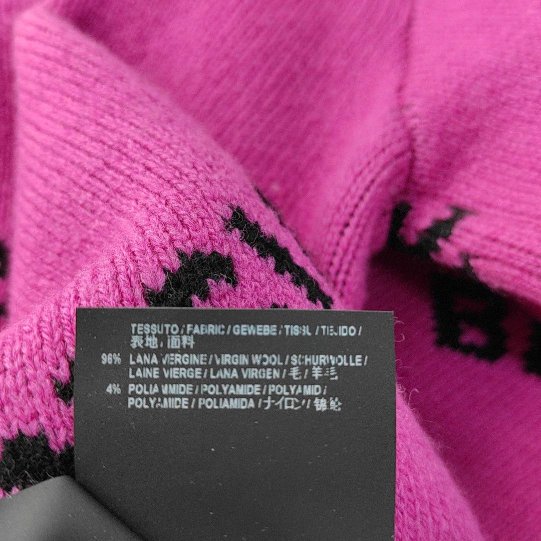 Balenciaga Balenciaga Logo Wool Sweater Size XS Size XXS / US 00 / IT 34 - 3 Thumbnail