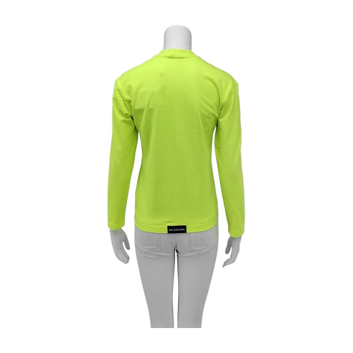 Balenciaga Balenciaga Neon Long Sleeve T-Shirt Size M Size M / US 6-8 / IT 42-44 - 2 Thumbnail