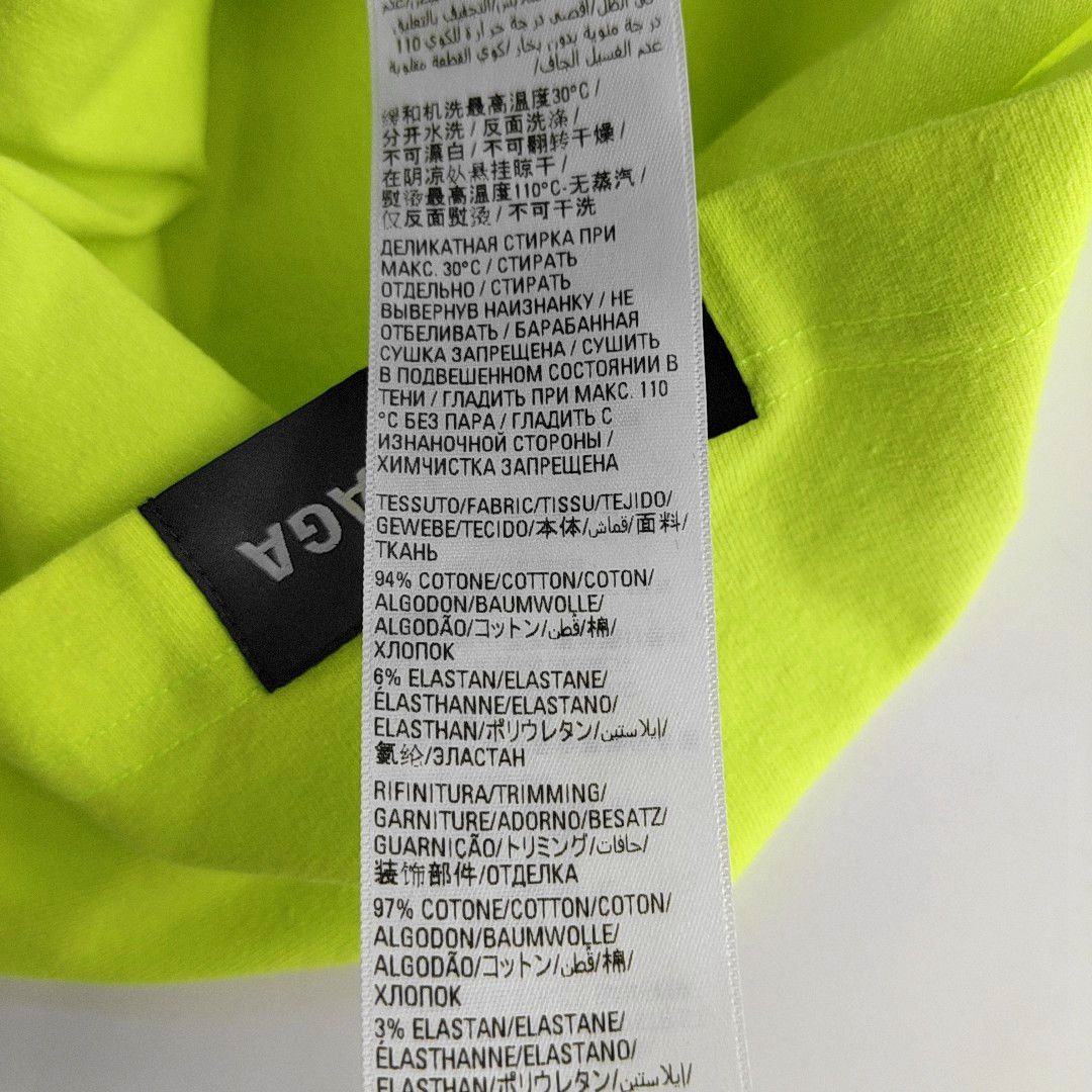 Balenciaga Balenciaga Neon Long Sleeve T-Shirt Size M Size M / US 6-8 / IT 42-44 - 3 Thumbnail